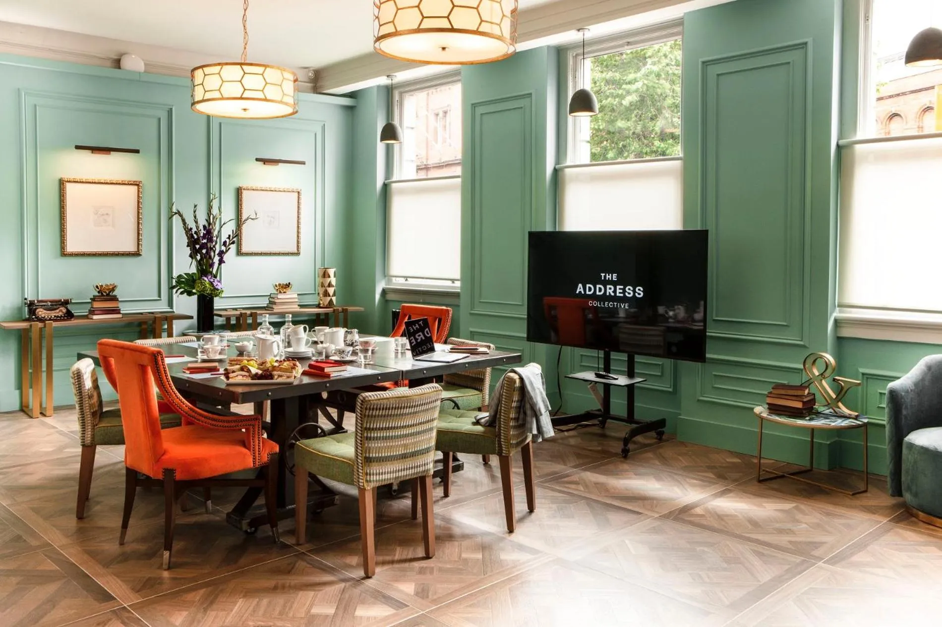 Seating area in The Address Connolly