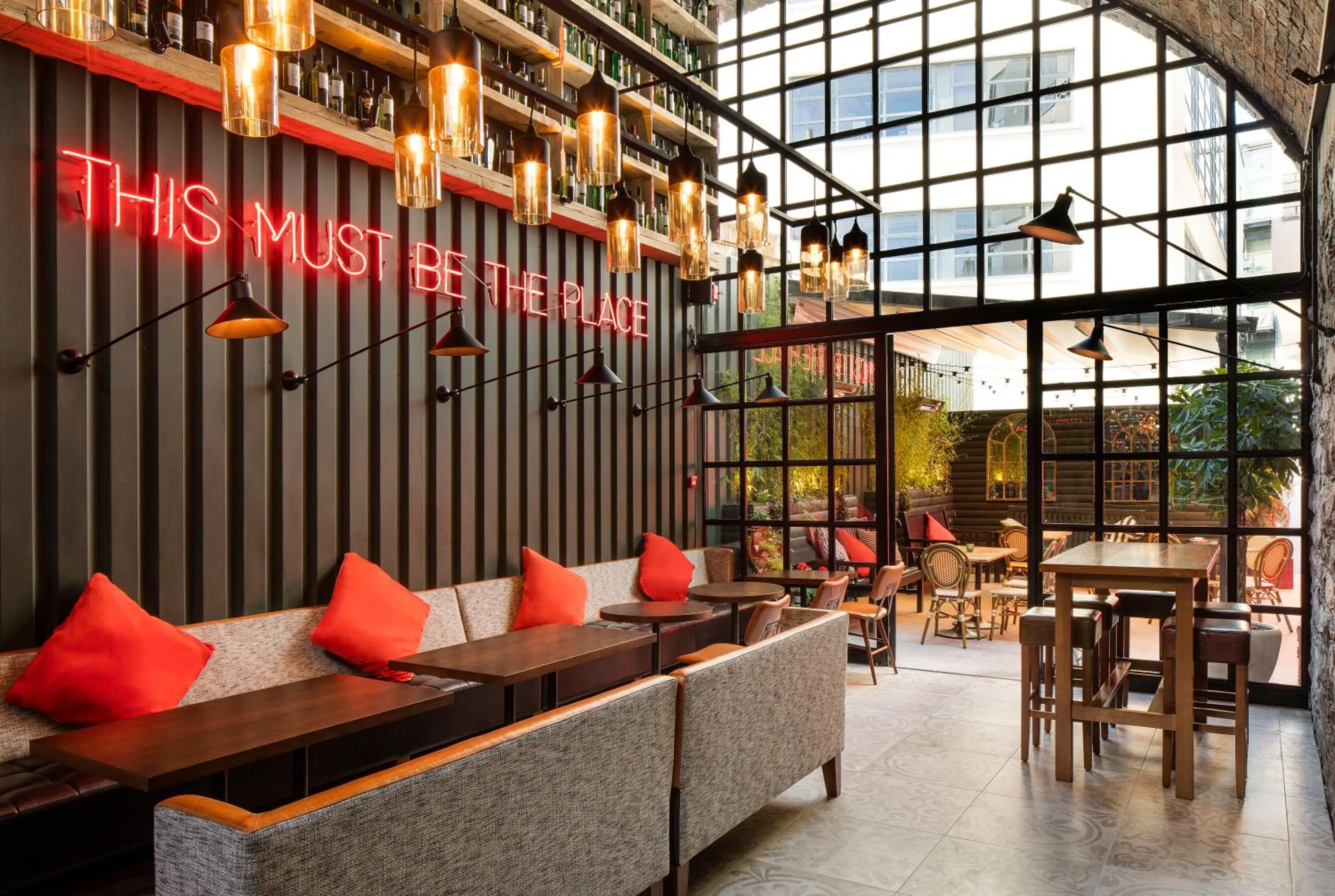 Lounge or bar in The Address Connolly