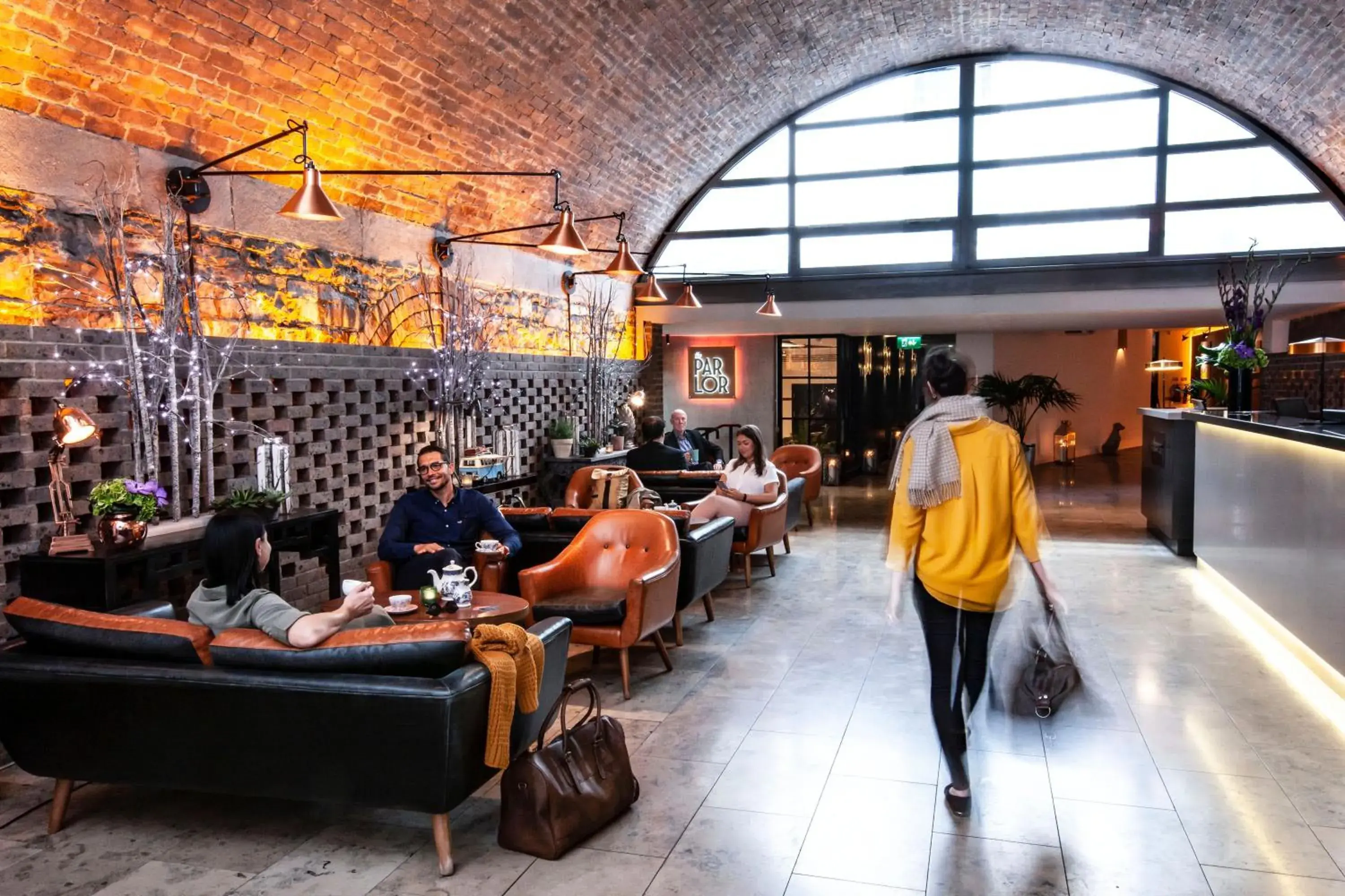 Lobby or reception in The Address Connolly Lobby or reception in The Address Connolly