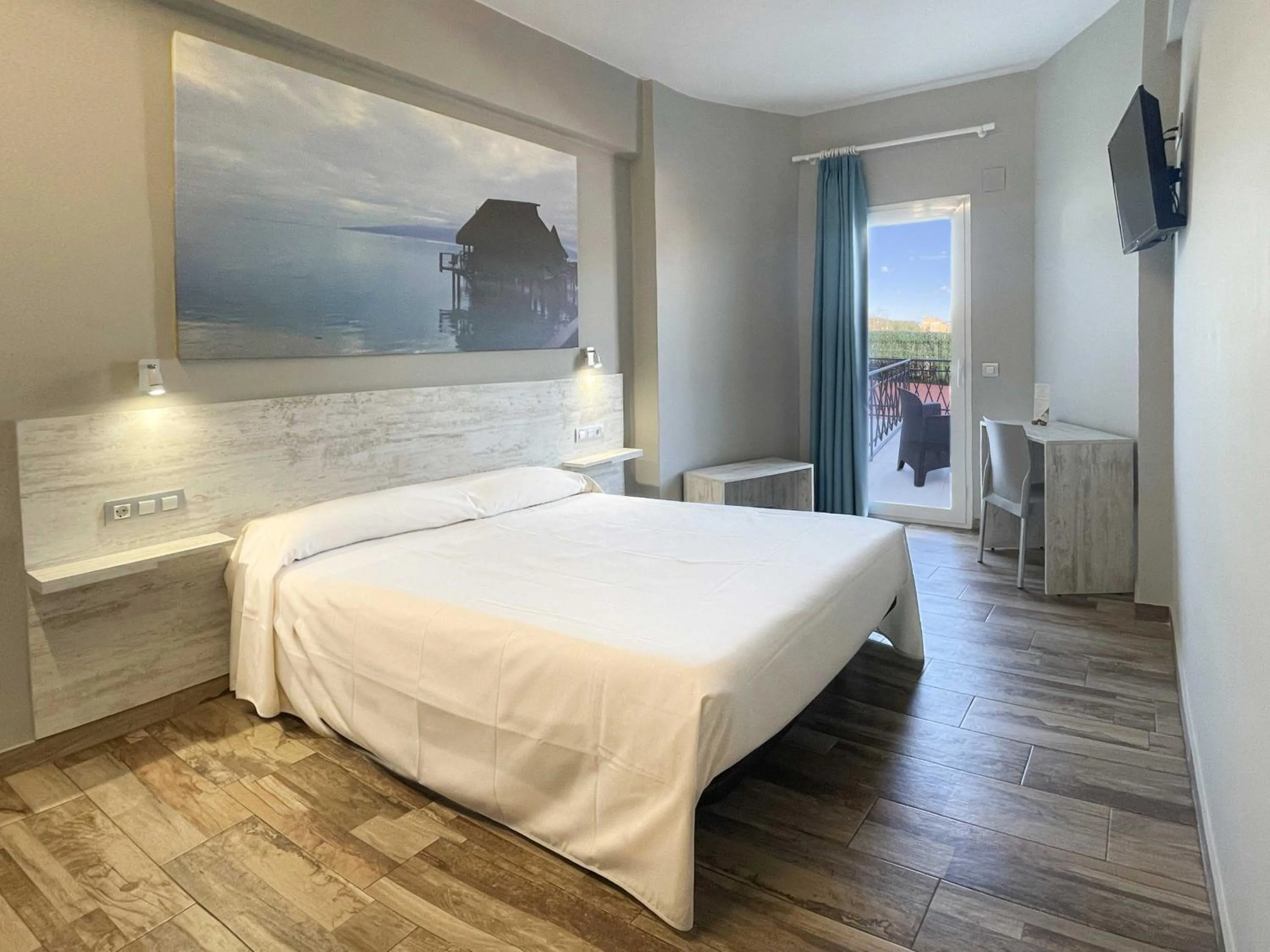 Bed in Te Maná Hotel