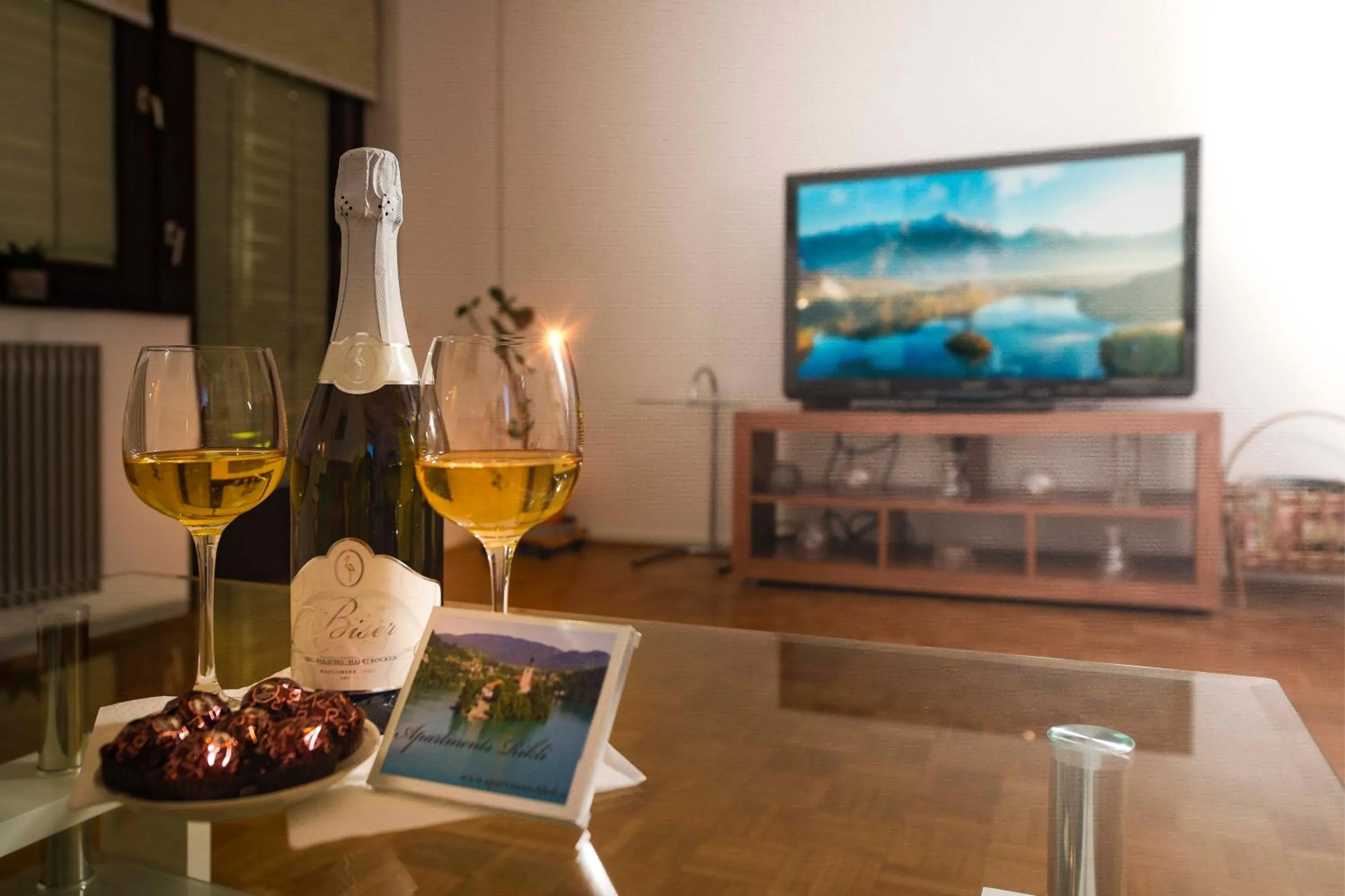 Living room in Apartments Rikli Bled