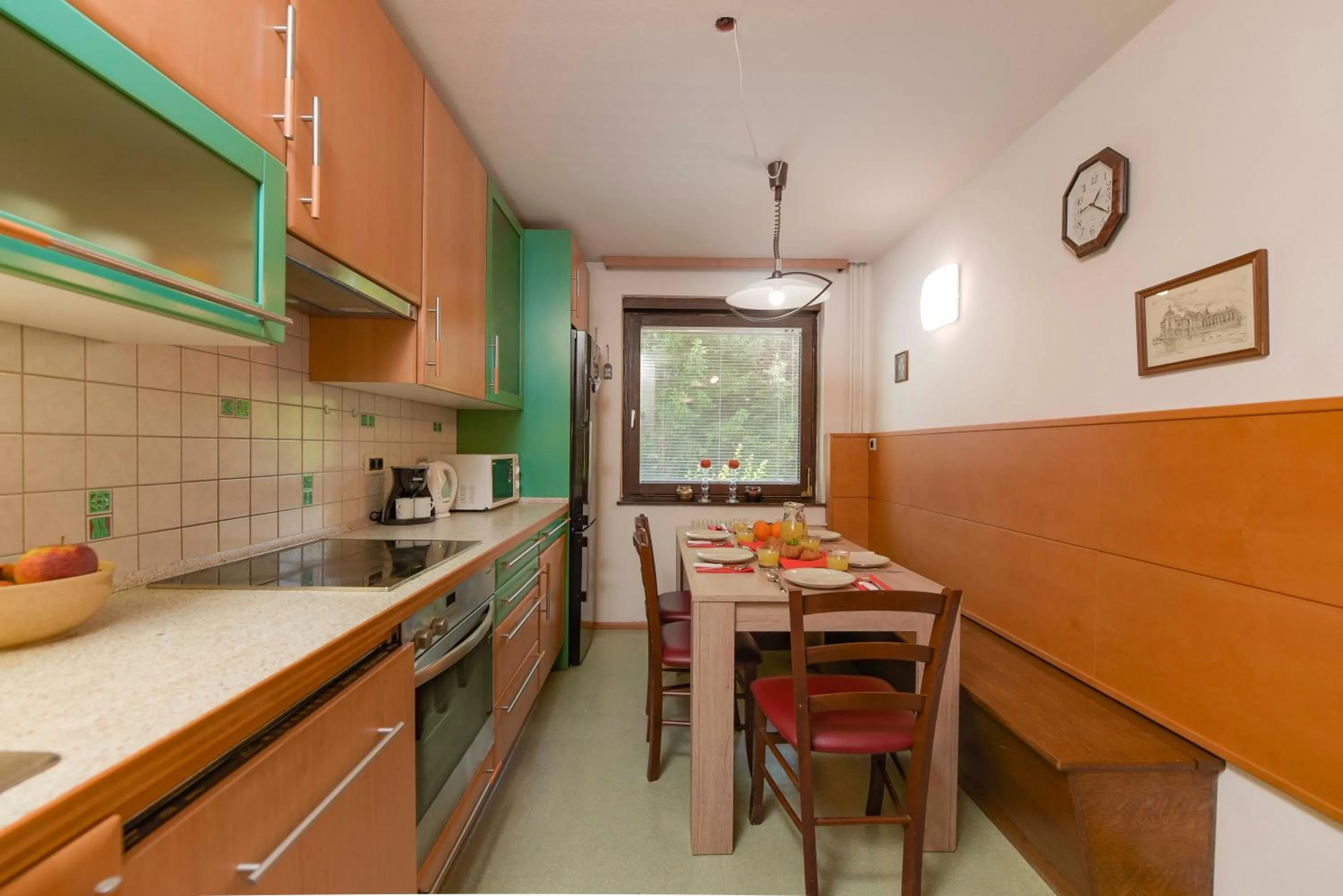Kitchen or kitchenette in Apartments Rikli Bled