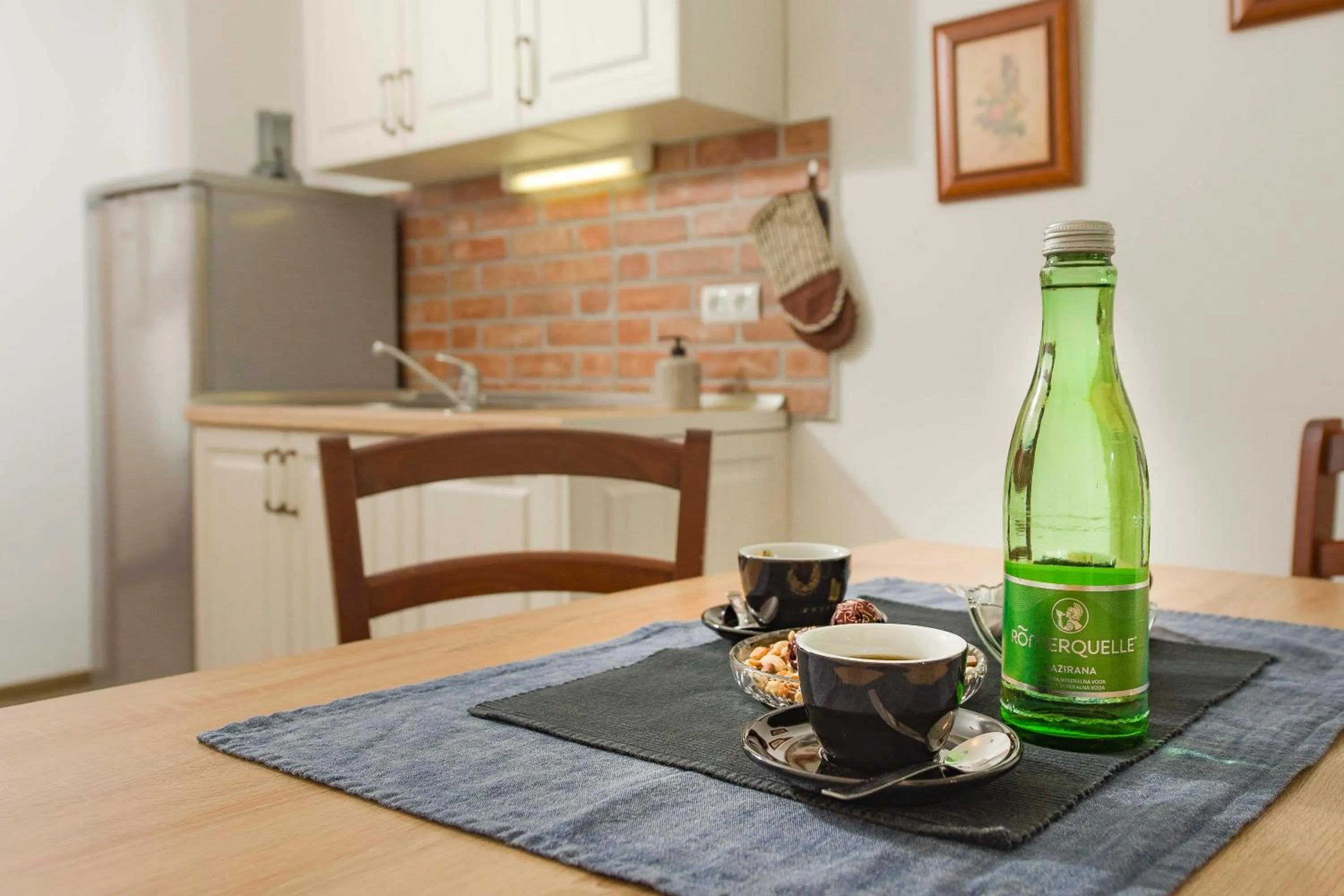 Kitchen or kitchenette in Apartments Rikli Bled