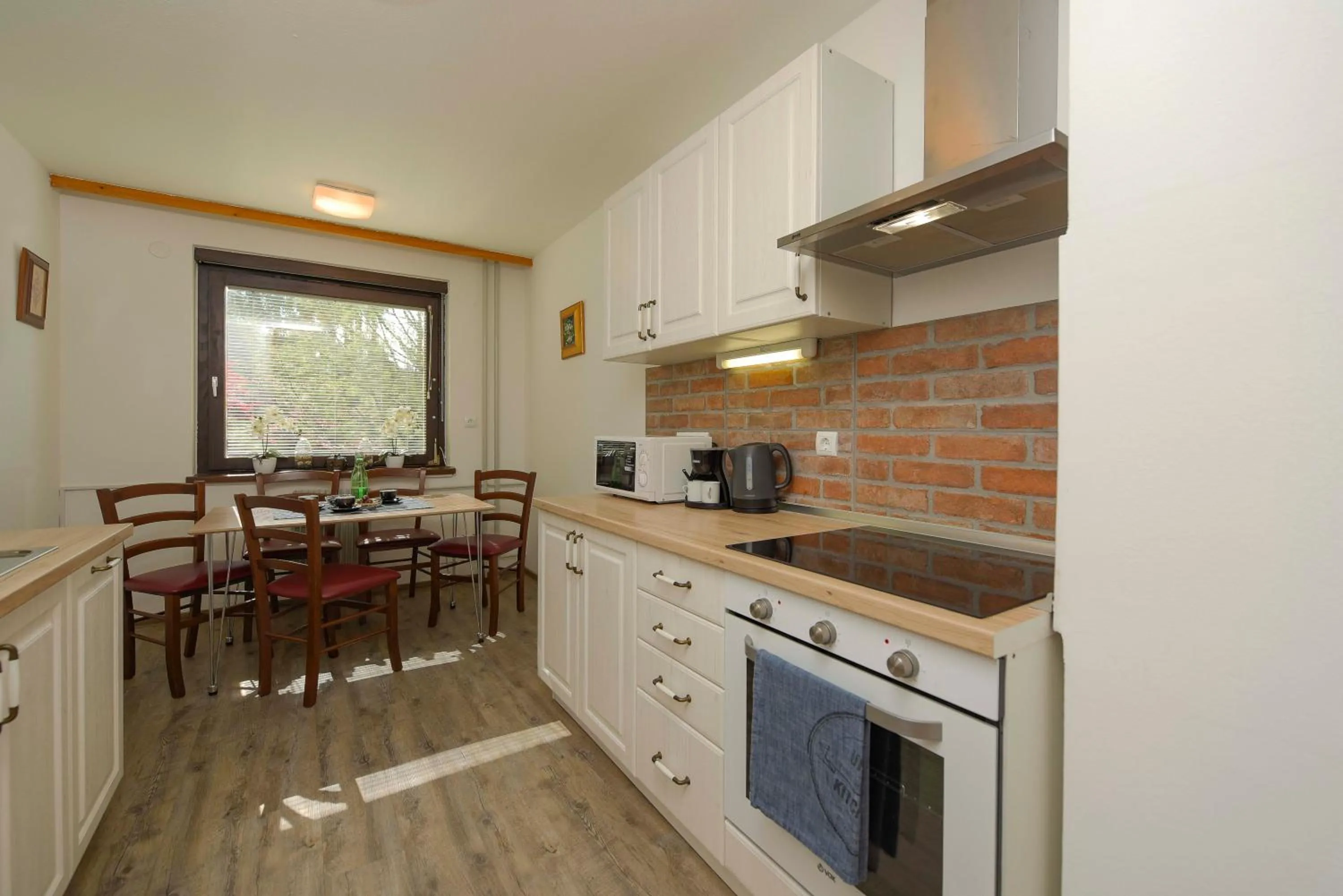 Kitchen or kitchenette in Apartments Rikli Bled