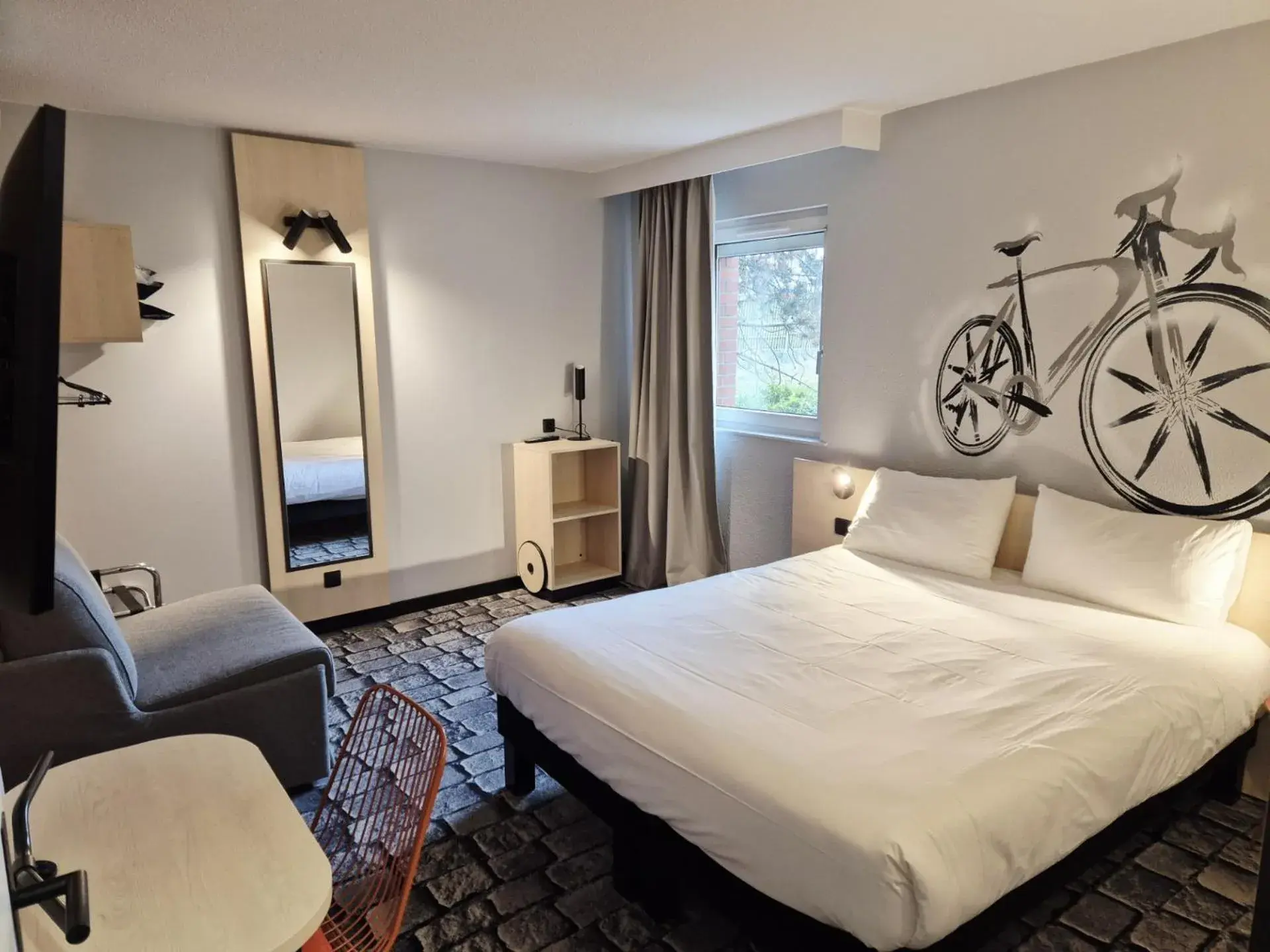 Bed in Hôtel Morphée Lille Villeneuve d'Ascq Bed in Hôtel Morphée Lille Villeneuve d'Ascq