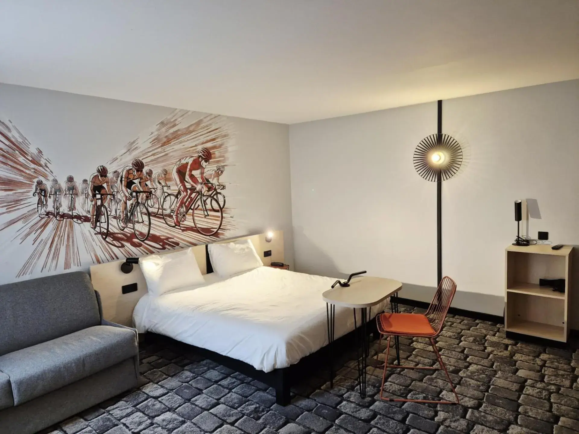 Bed in Hôtel Morphée Lille Villeneuve d'Ascq Bed in Hôtel Morphée Lille Villeneuve d'Ascq