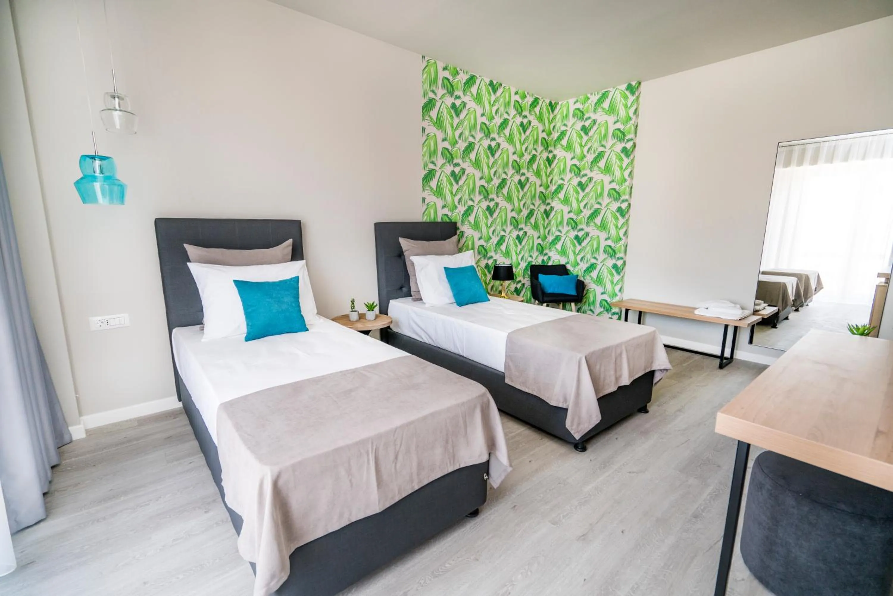 Bed in Nayino Resort Hotel