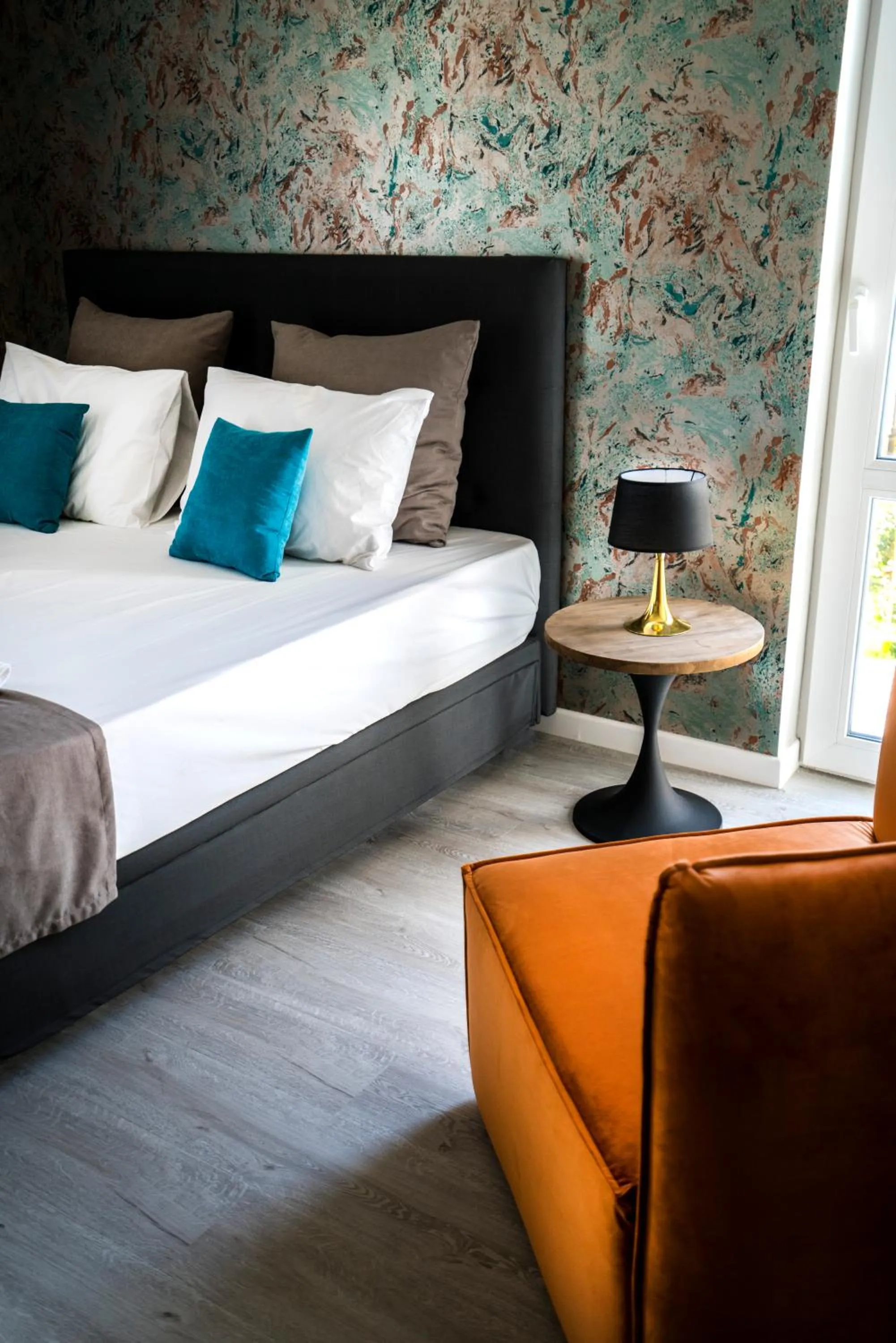 Bed in Nayino Resort Hotel