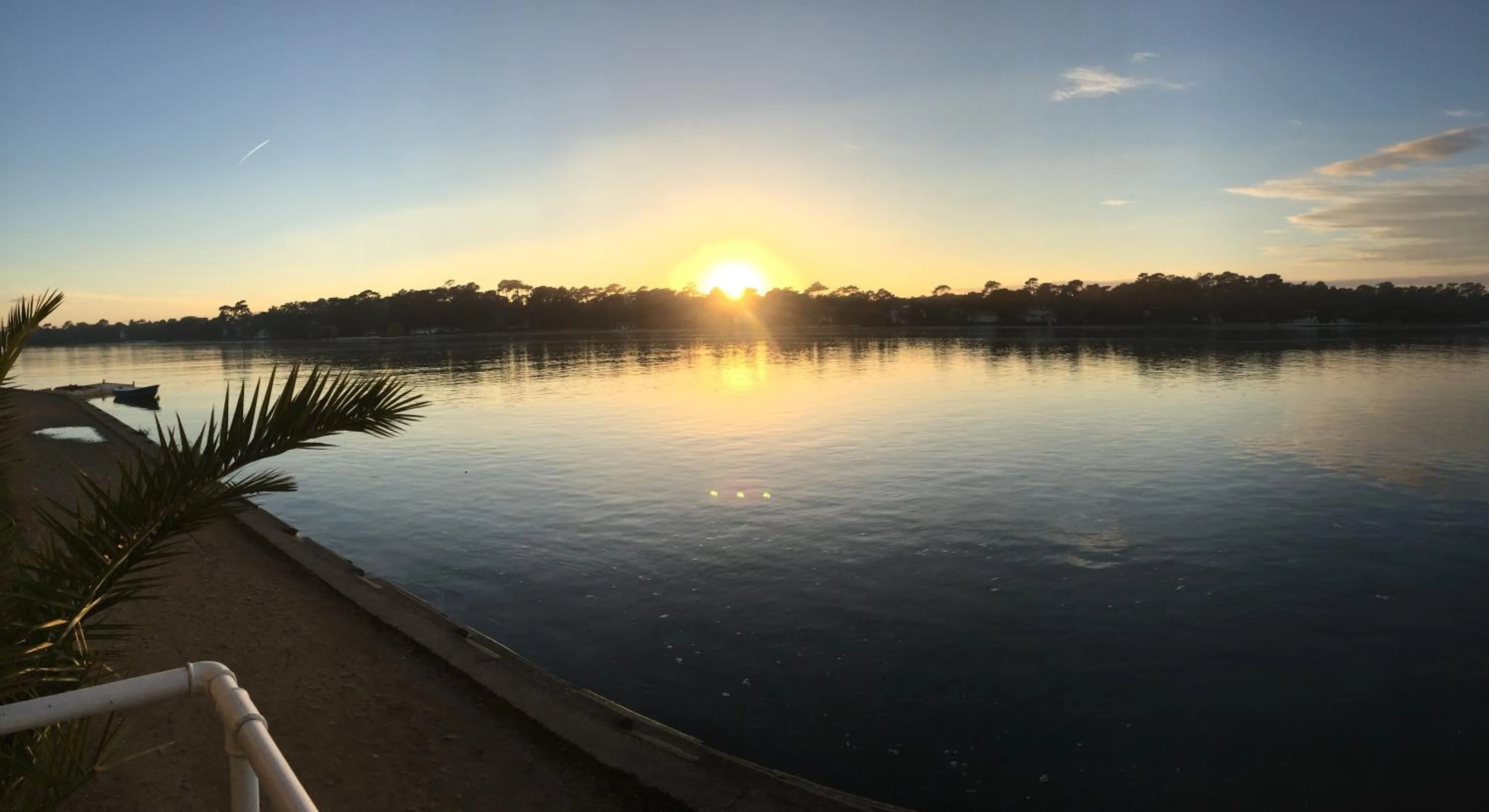 Natural landscape in Le Relais Du Lac