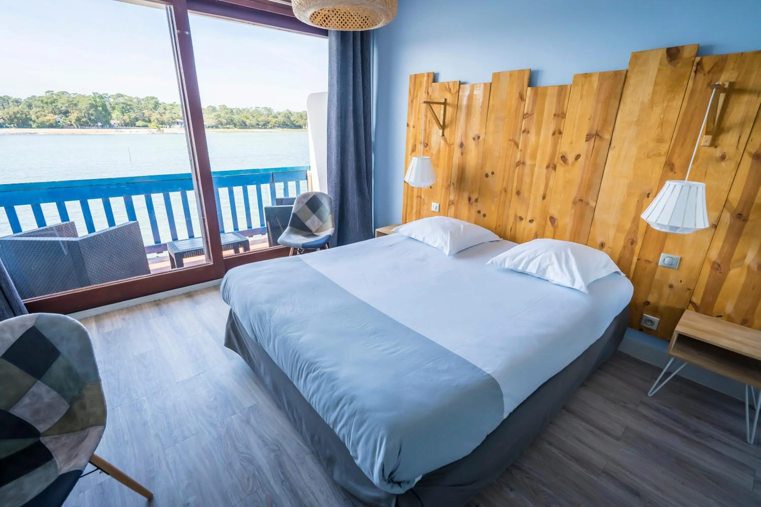 Bed in Le Relais Du Lac
