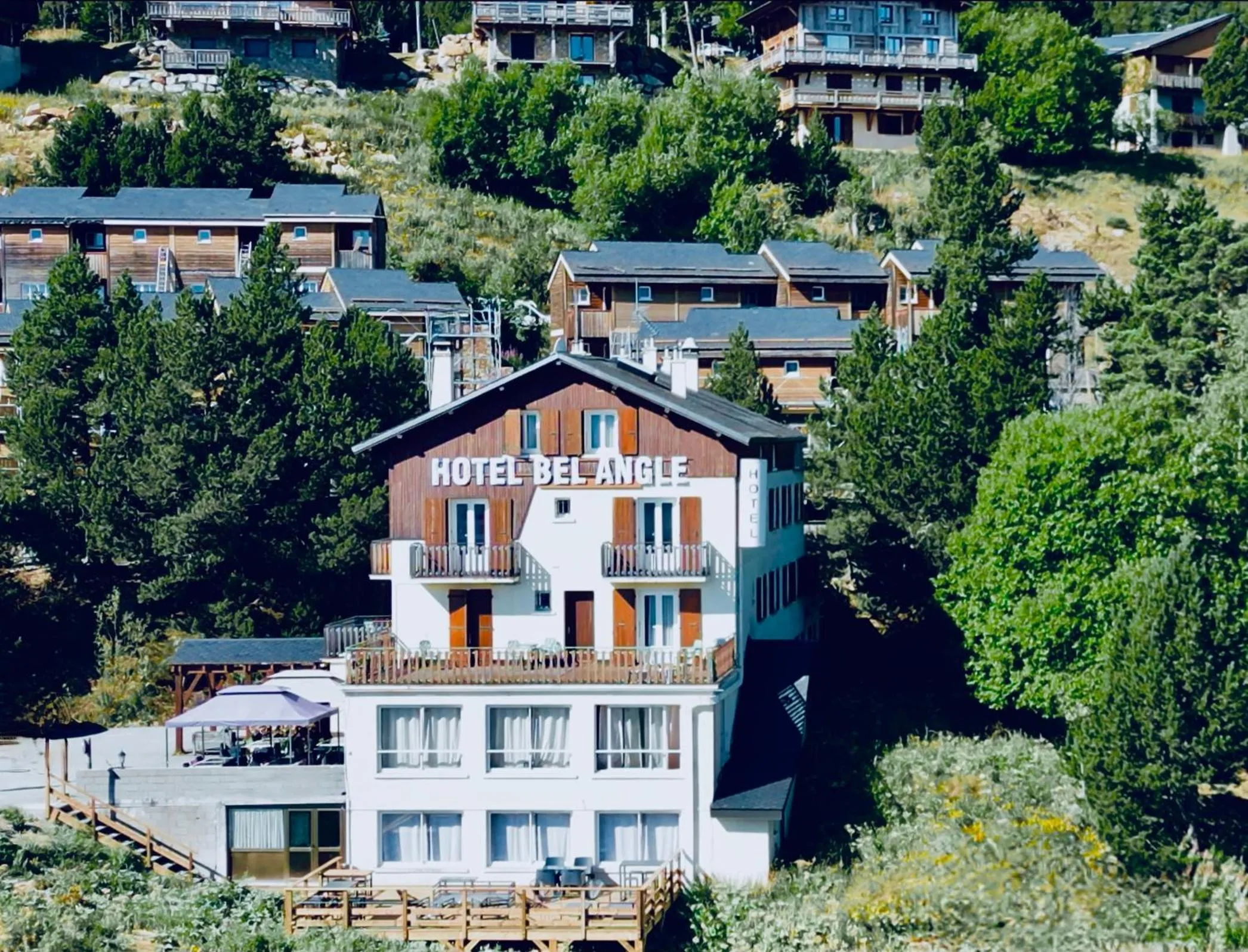 Property building in Hôtel Bel Angle