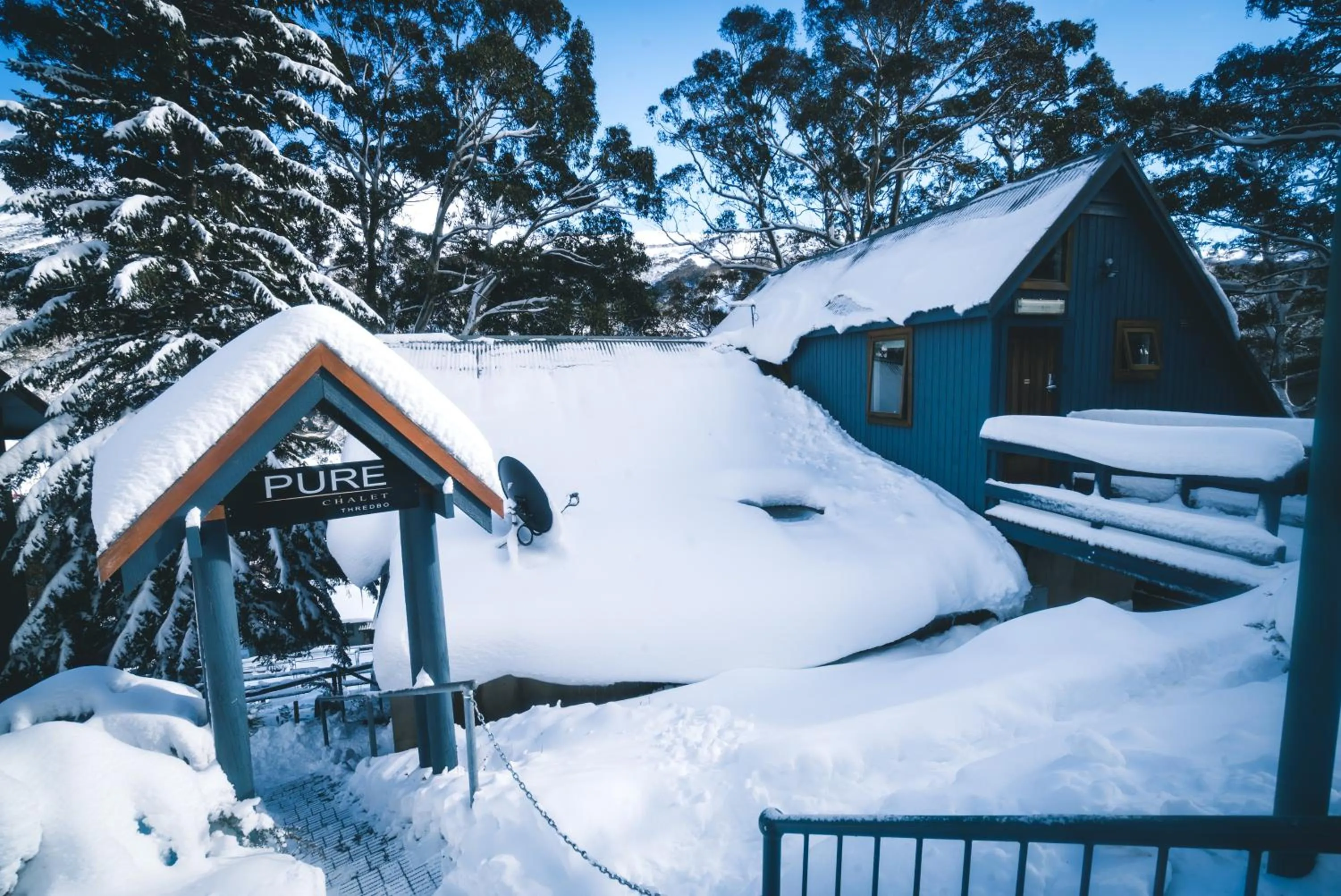 Facade/entrance in Pure Chalet Thredbo