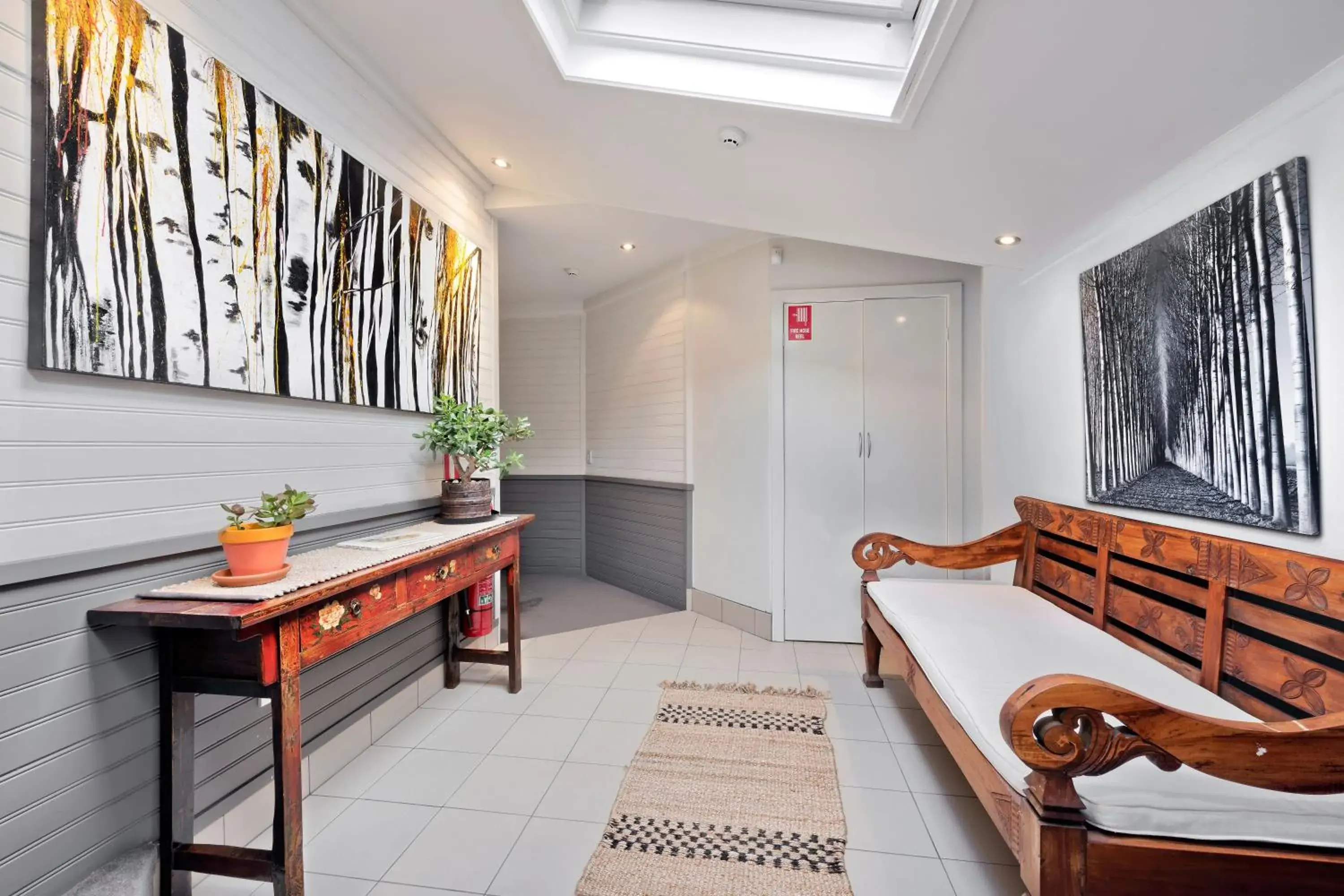 Lobby or reception in Pure Chalet Thredbo Lobby or reception in Pure Chalet Thredbo