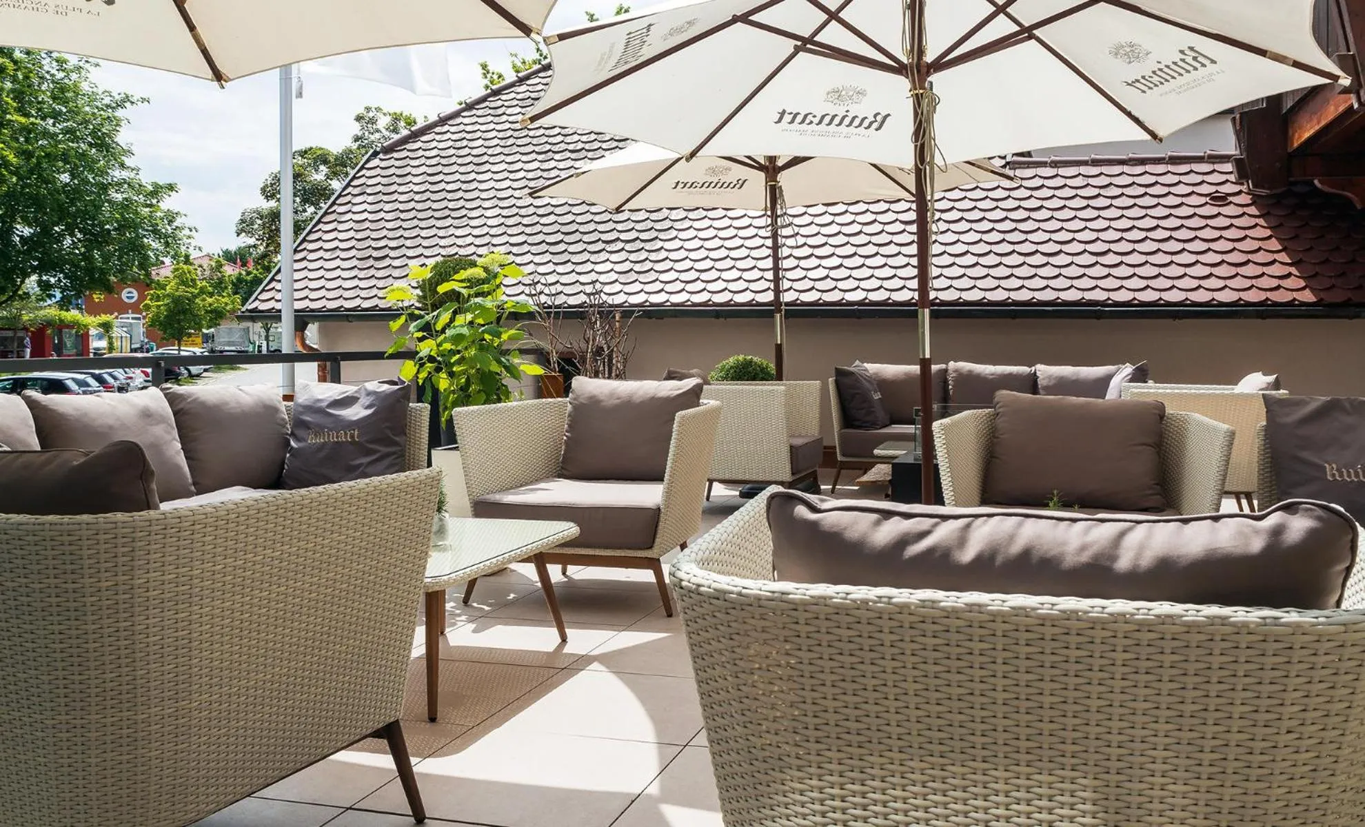 Balcony/Terrace in Hotel Restaurant Spa Torkel