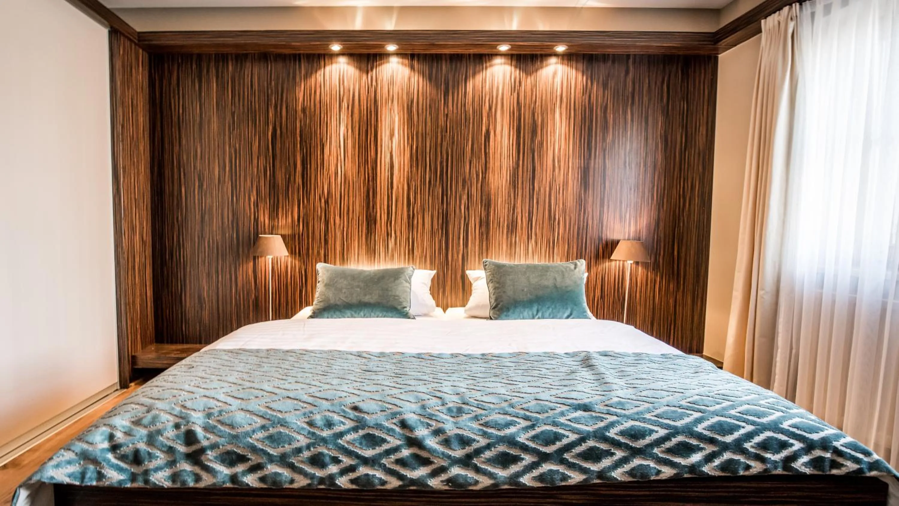 Bed in Hotel Restaurant Spa Torkel