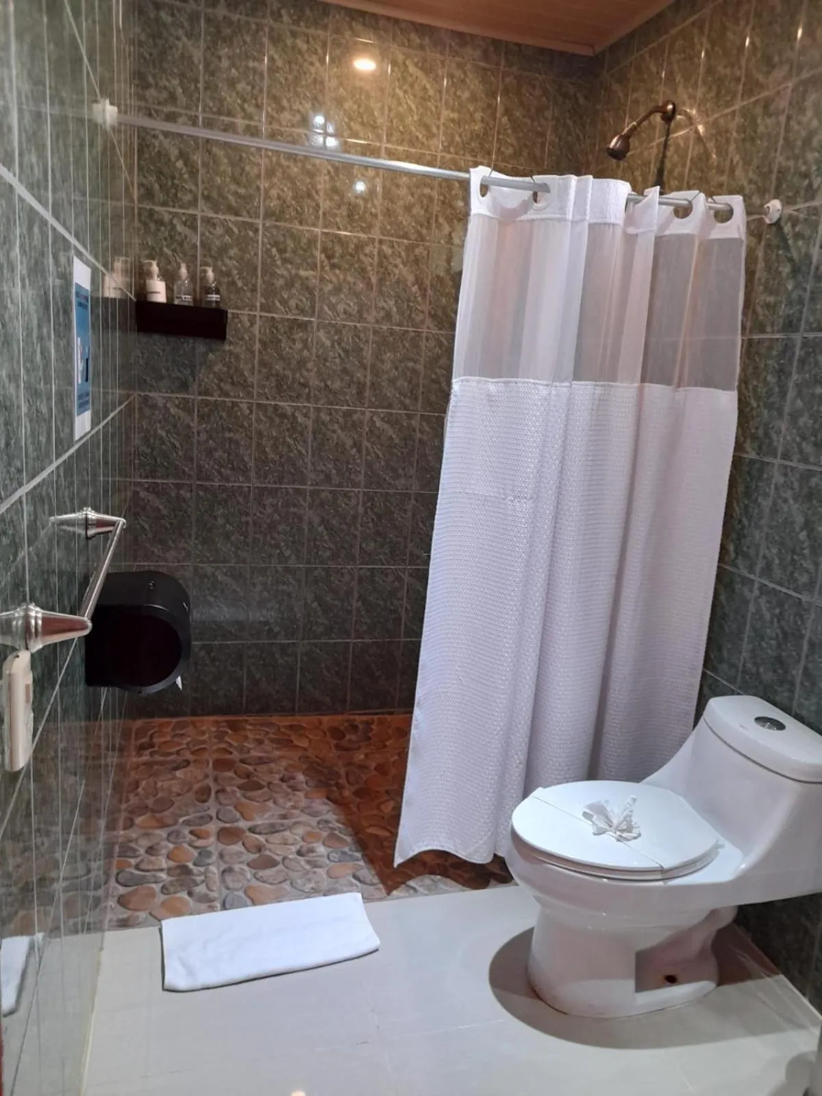 Bathroom in Millenium Manuel Antonio Park and beach