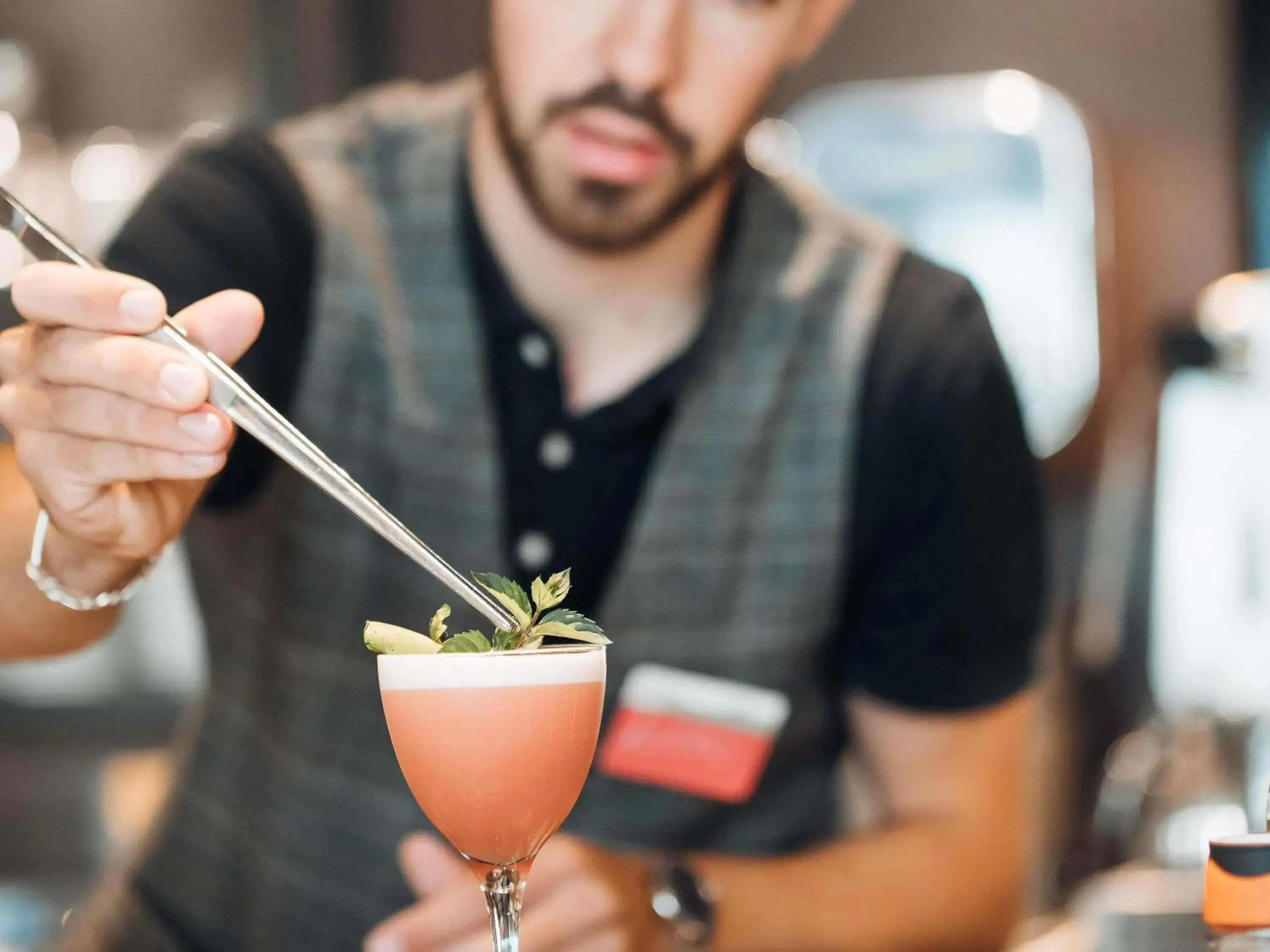 Lounge or bar in Mercure Avignon Gare TGV Lounge or bar in Mercure Avignon Gare TGV