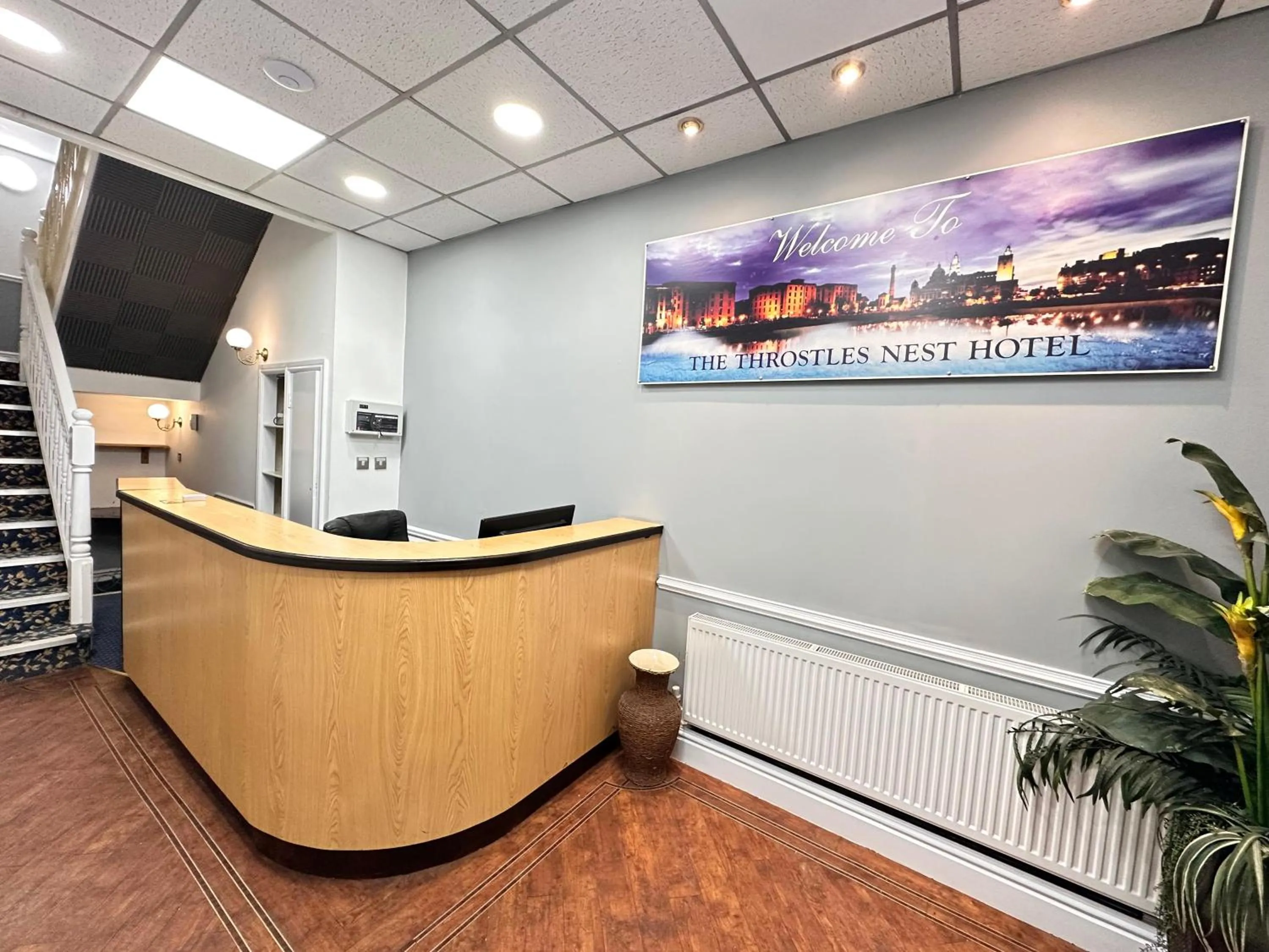 Lobby or reception in Throstles Nest Hotel