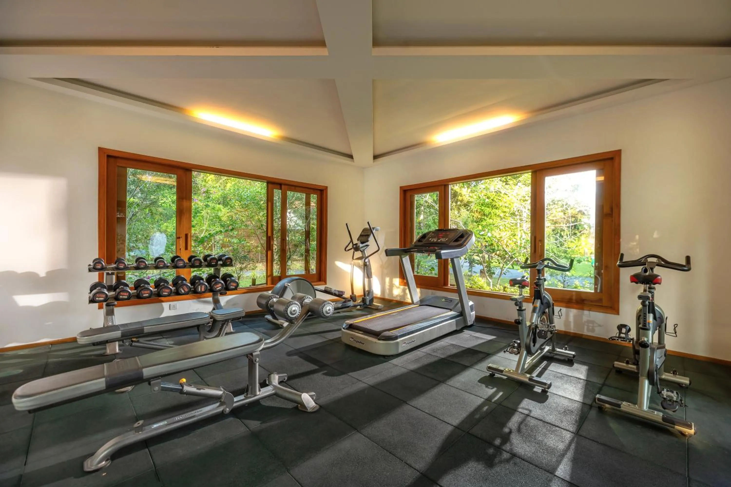 Fitness centre/facilities in Green Bay Phu Quoc Resort & Spa