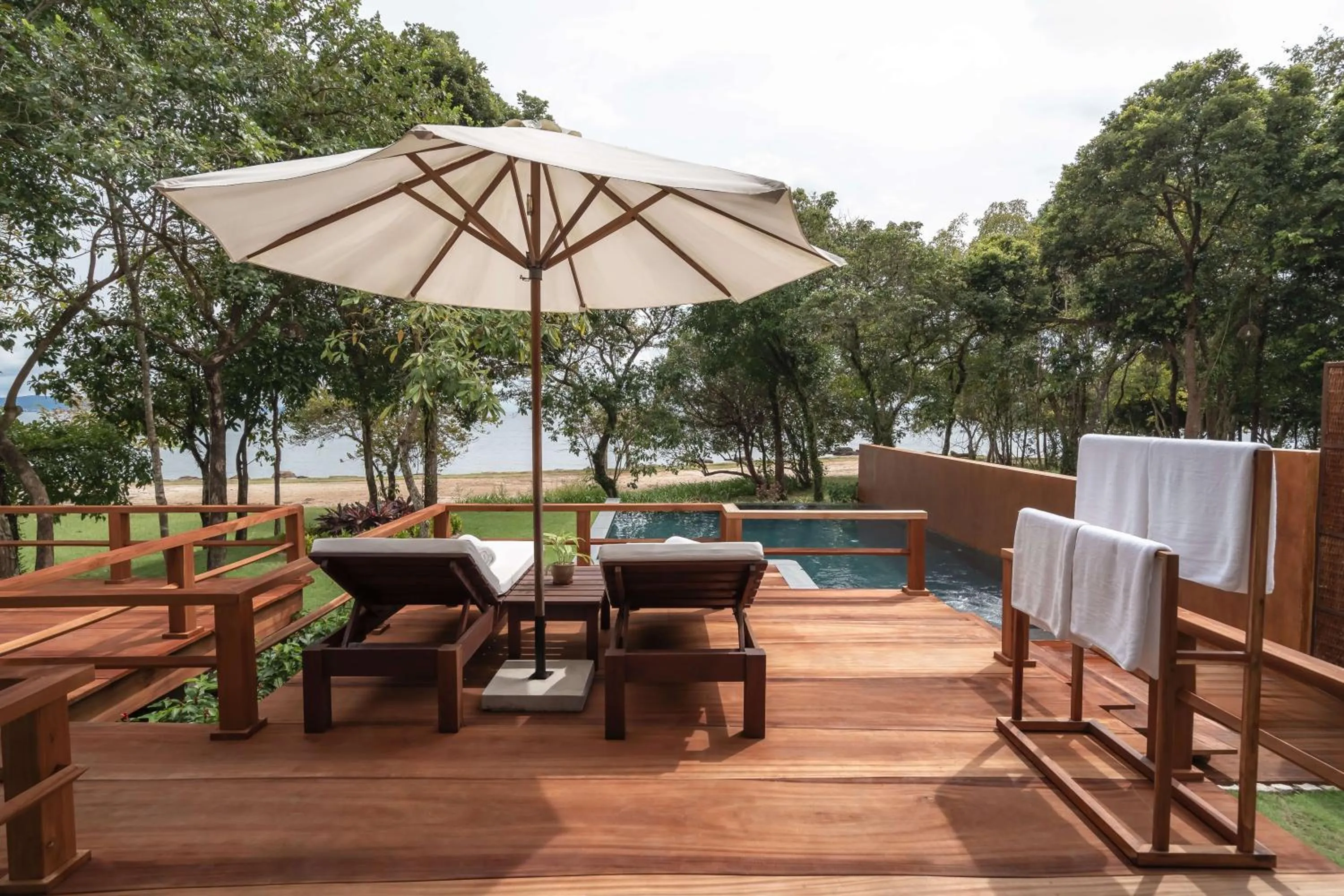 Balcony/Terrace in Green Bay Phu Quoc Resort & Spa