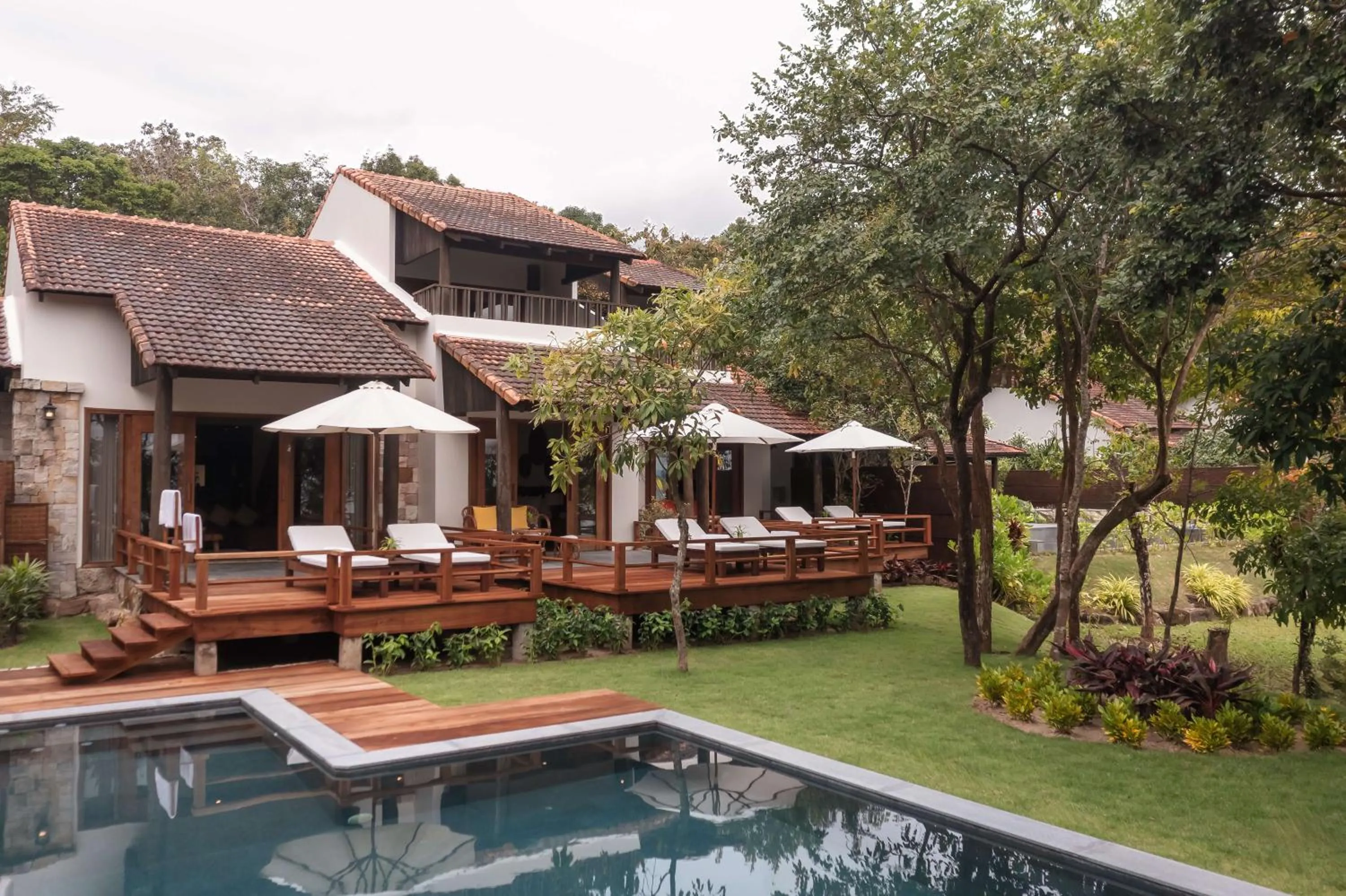 Balcony/Terrace in Green Bay Phu Quoc Resort & Spa
