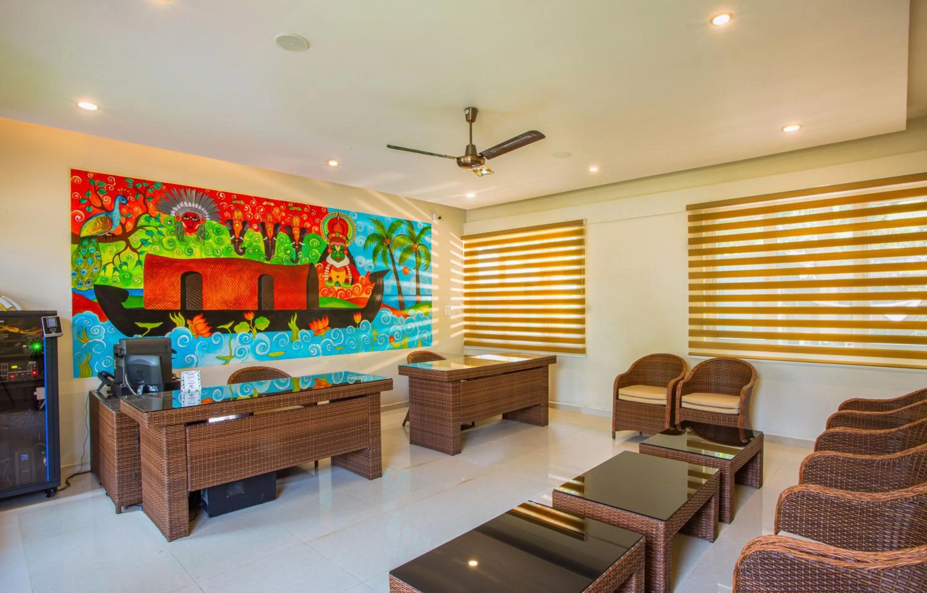 Facade/entrance in Cyrus Resort