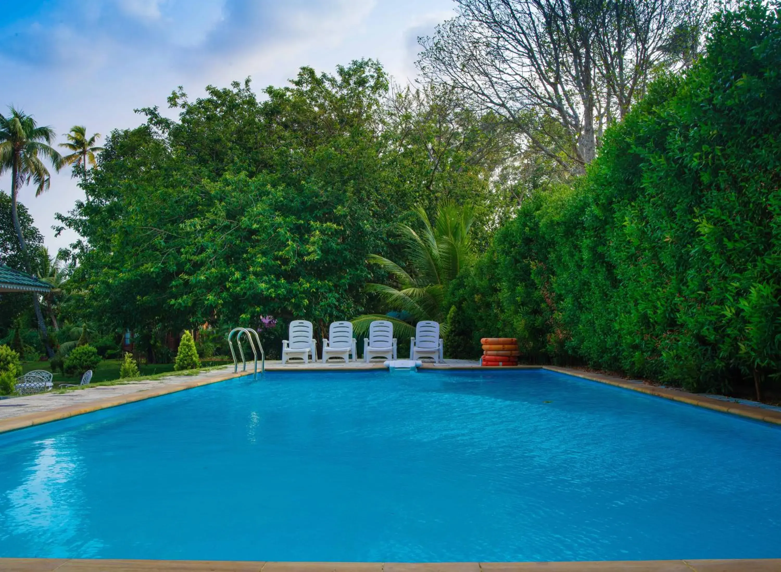 Pool view in Cyrus Resort Pool view in Cyrus Resort