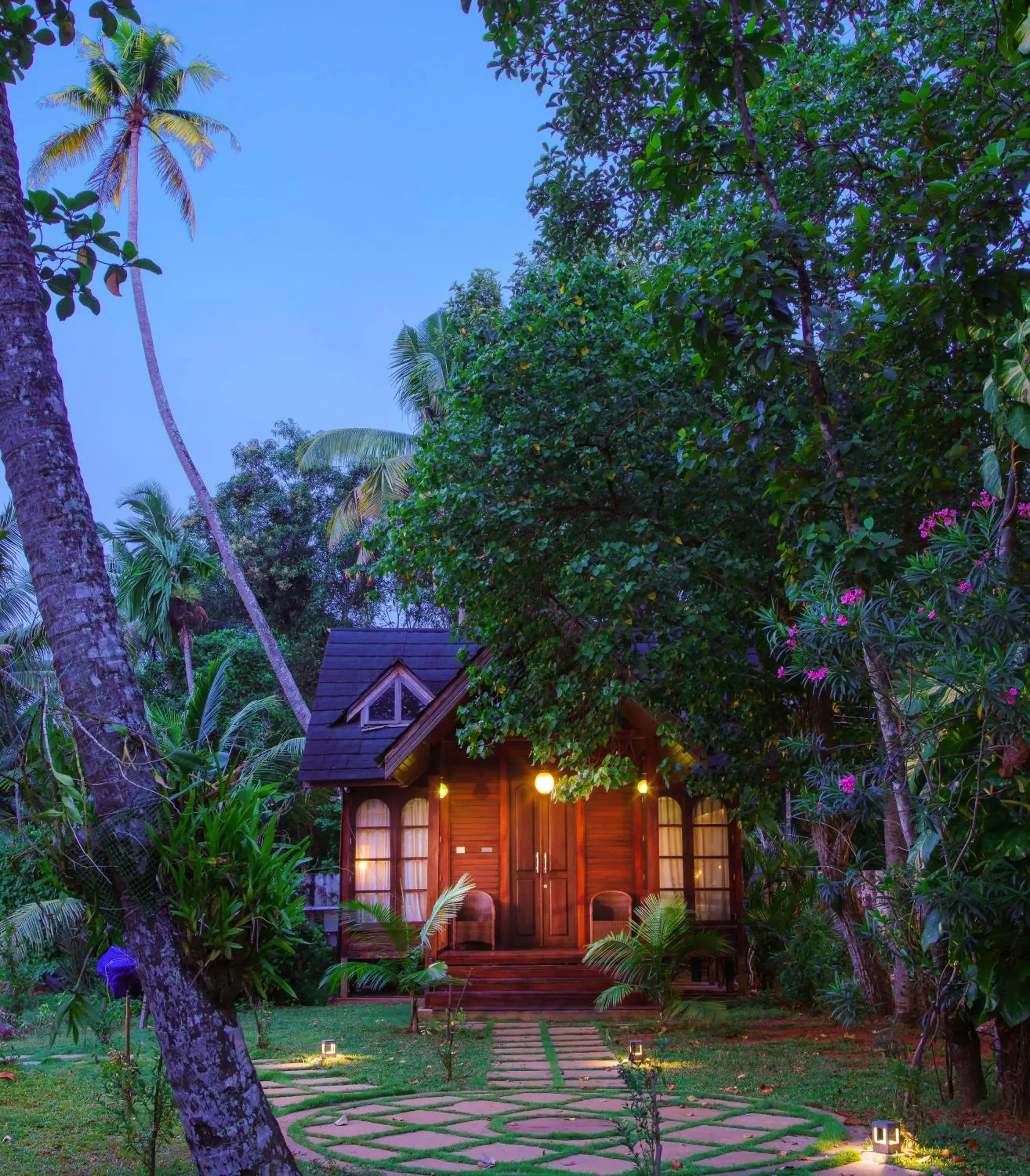 Garden view in Cyrus Resort Garden view in Cyrus Resort