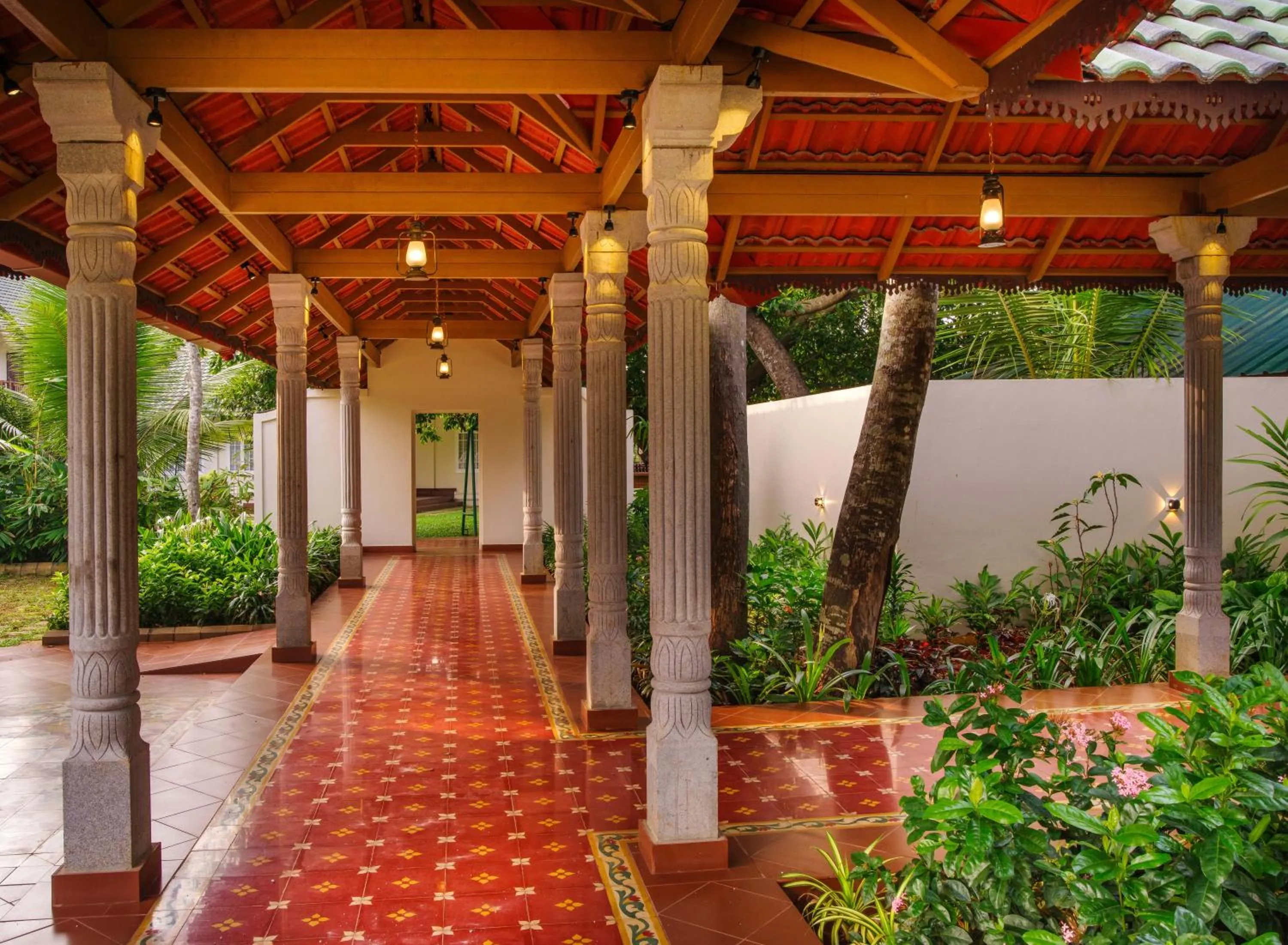 Facade/entrance in Cyrus Resort