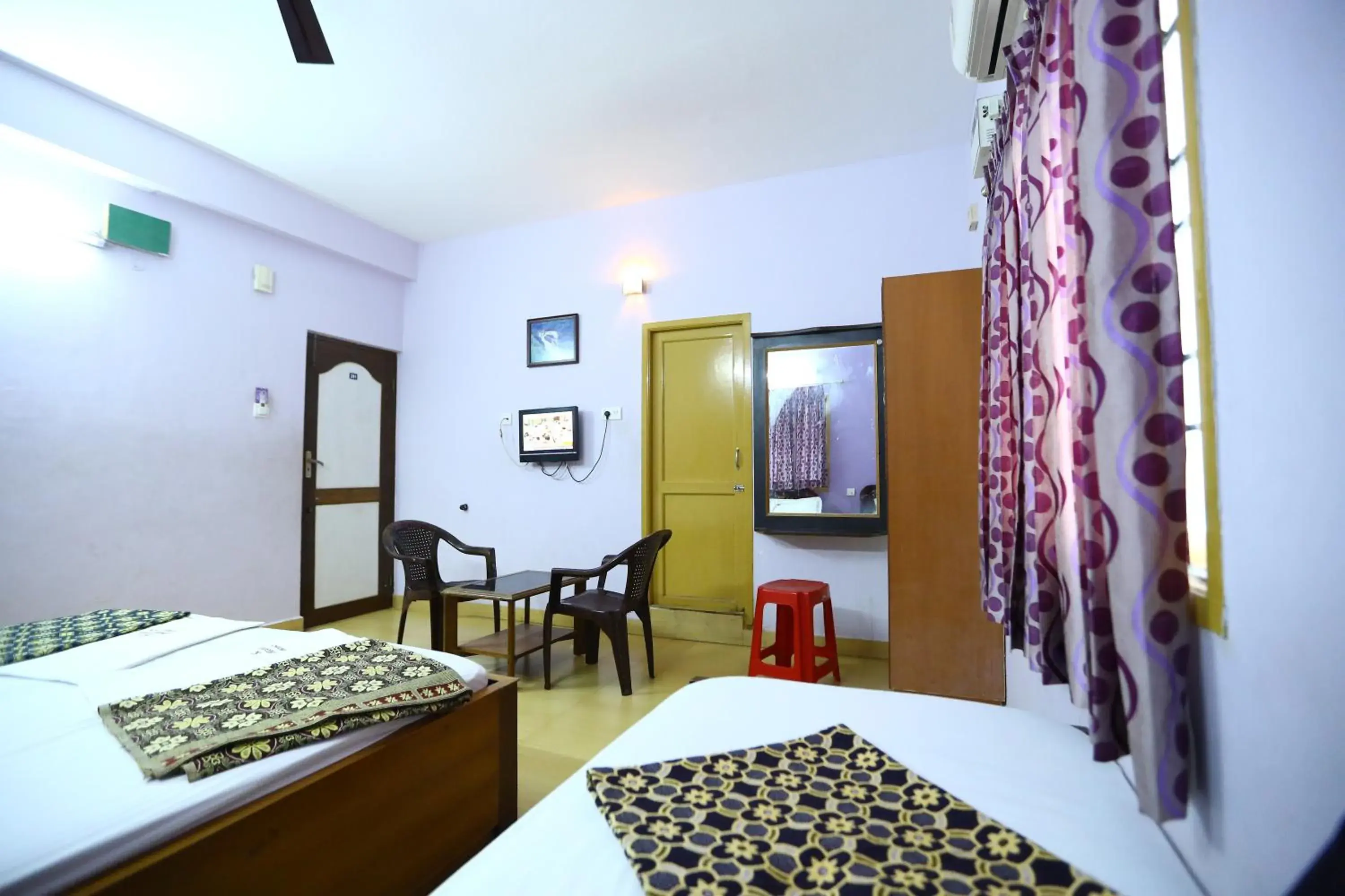 Bedroom, Bed in Abirami Residency Bedroom, Bed in Abirami Residency