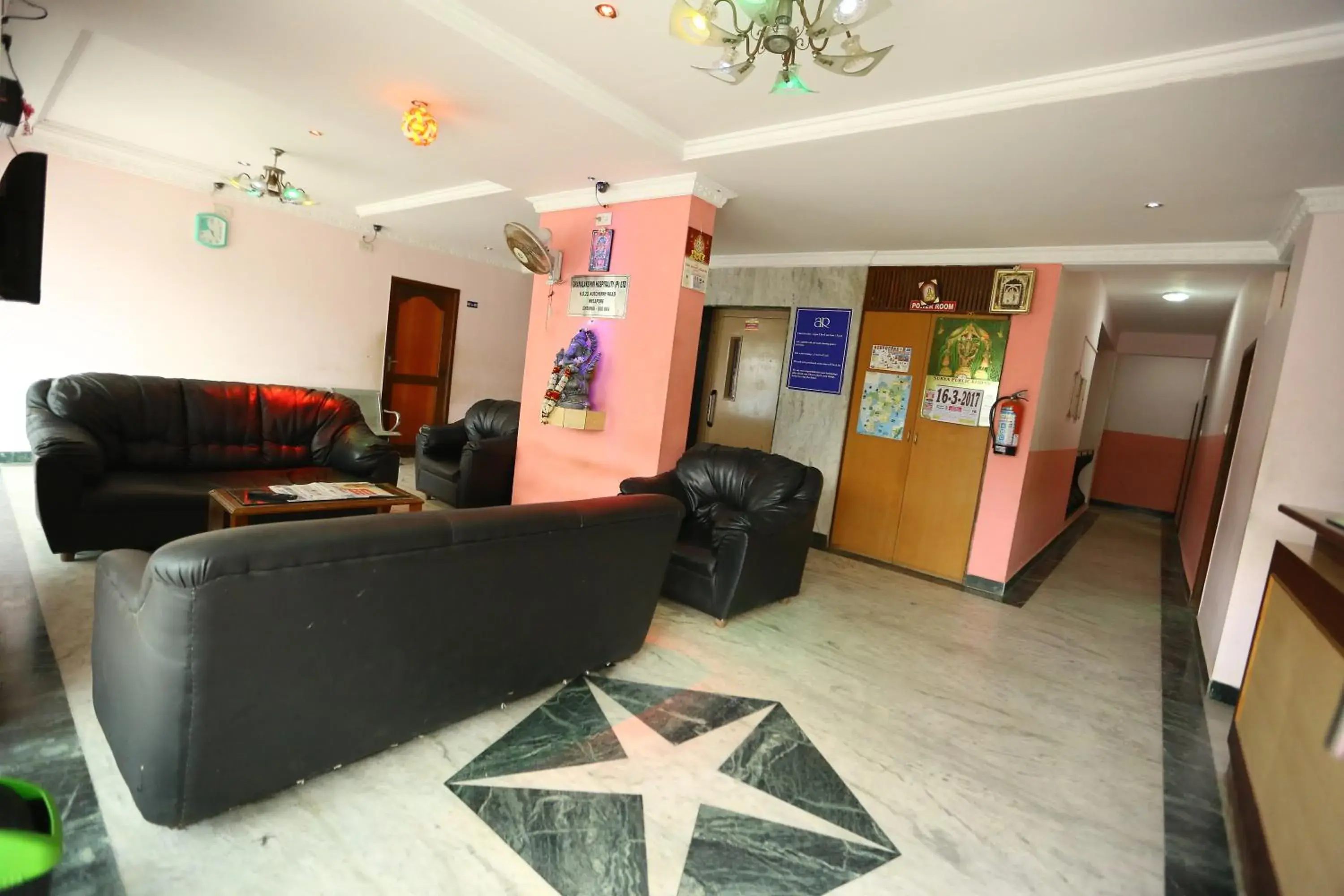 Lobby or reception in Abirami Residency Lobby or reception in Abirami Residency
