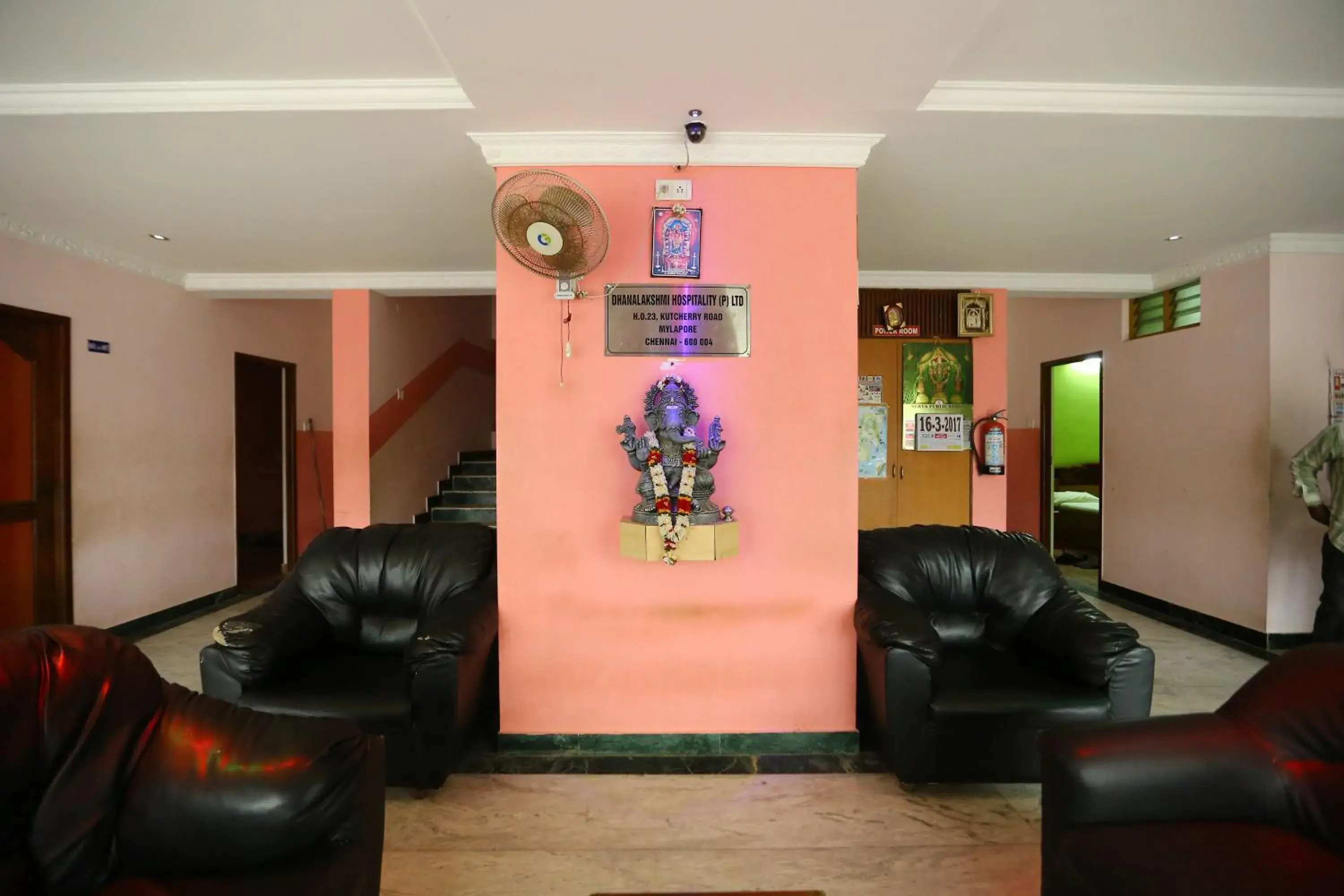 Lobby or reception in Abirami Residency Lobby or reception in Abirami Residency