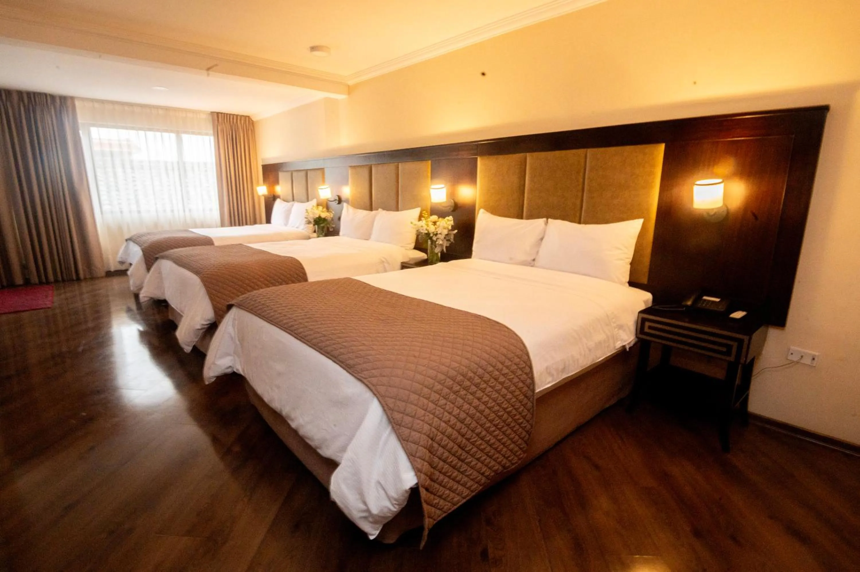 Bed in Quindeloma Art Hotel & Gallery