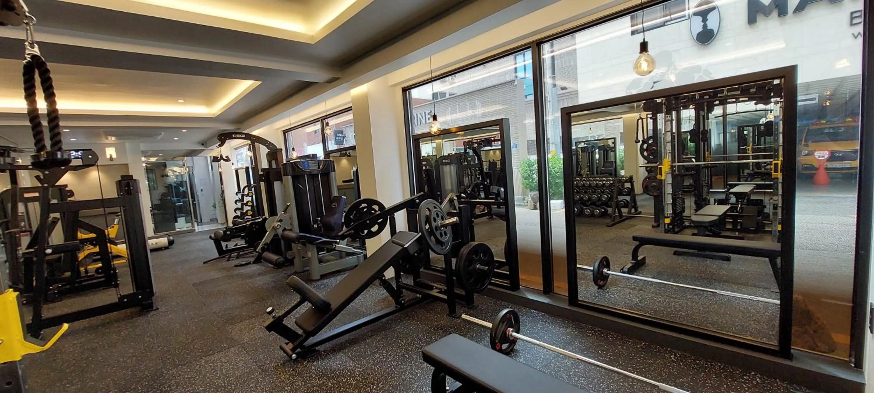 Fitness centre/facilities in Seosan Aria Hotel