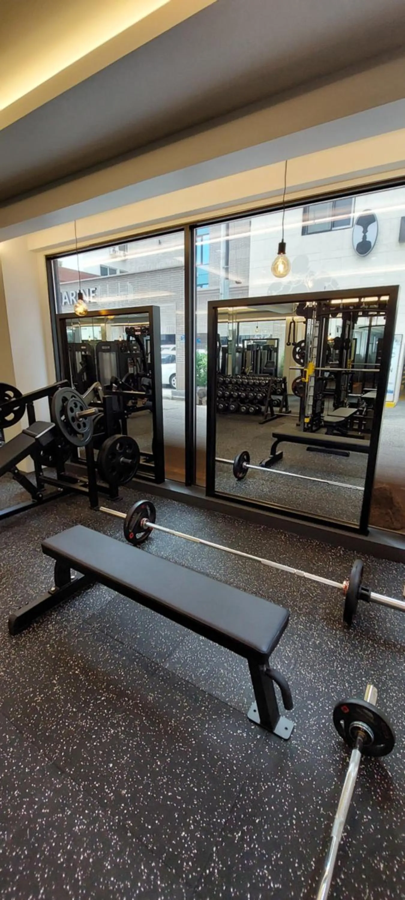 Fitness centre/facilities in Seosan Aria Hotel