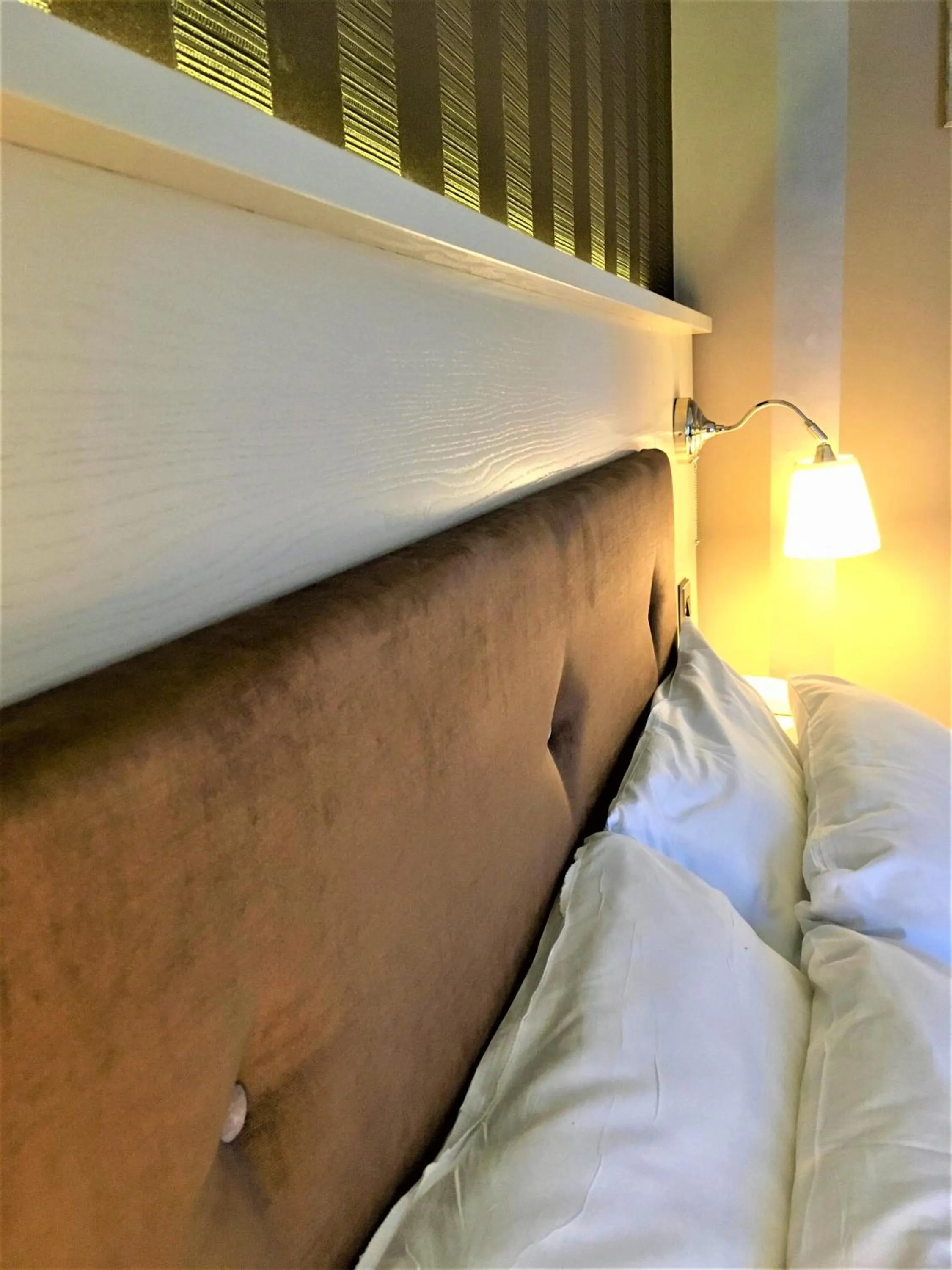 Bed in Astley Bank Hotel