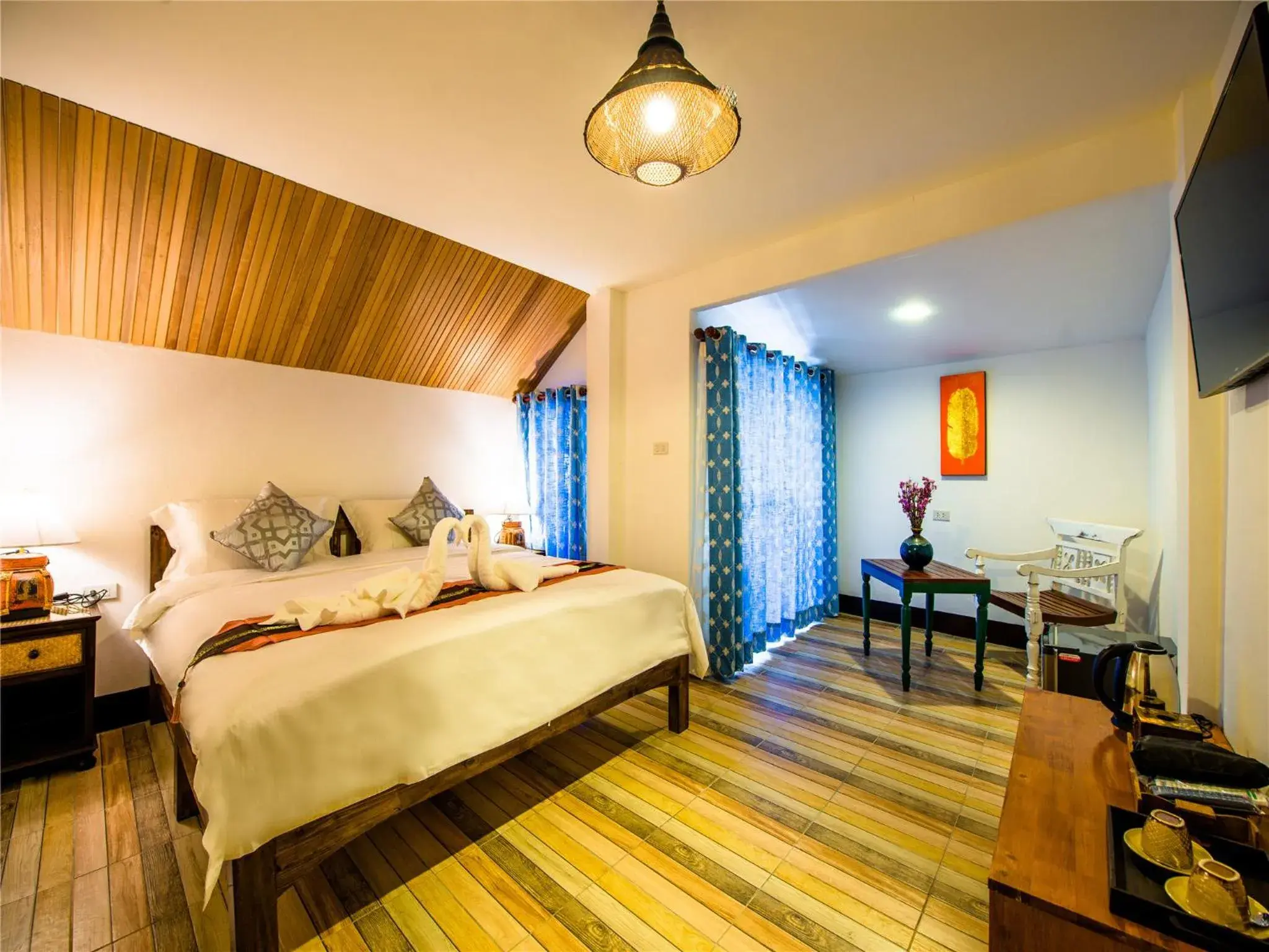 Photo of the whole room, Bed in Hetai Boutique Hotel Photo of the whole room, Bed in Hetai Boutique Hotel