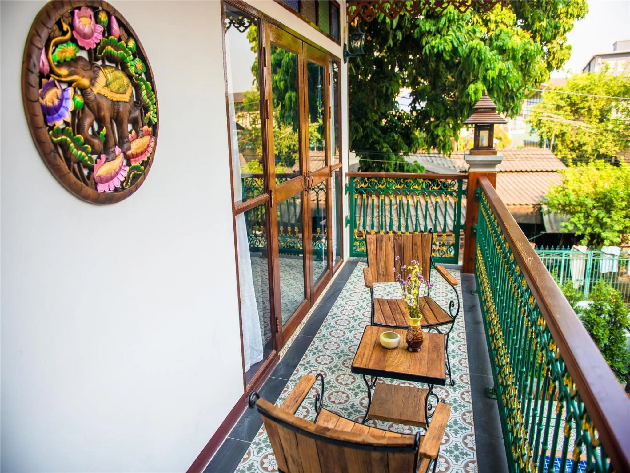 Balcony/Terrace in Hetai Boutique Hotel