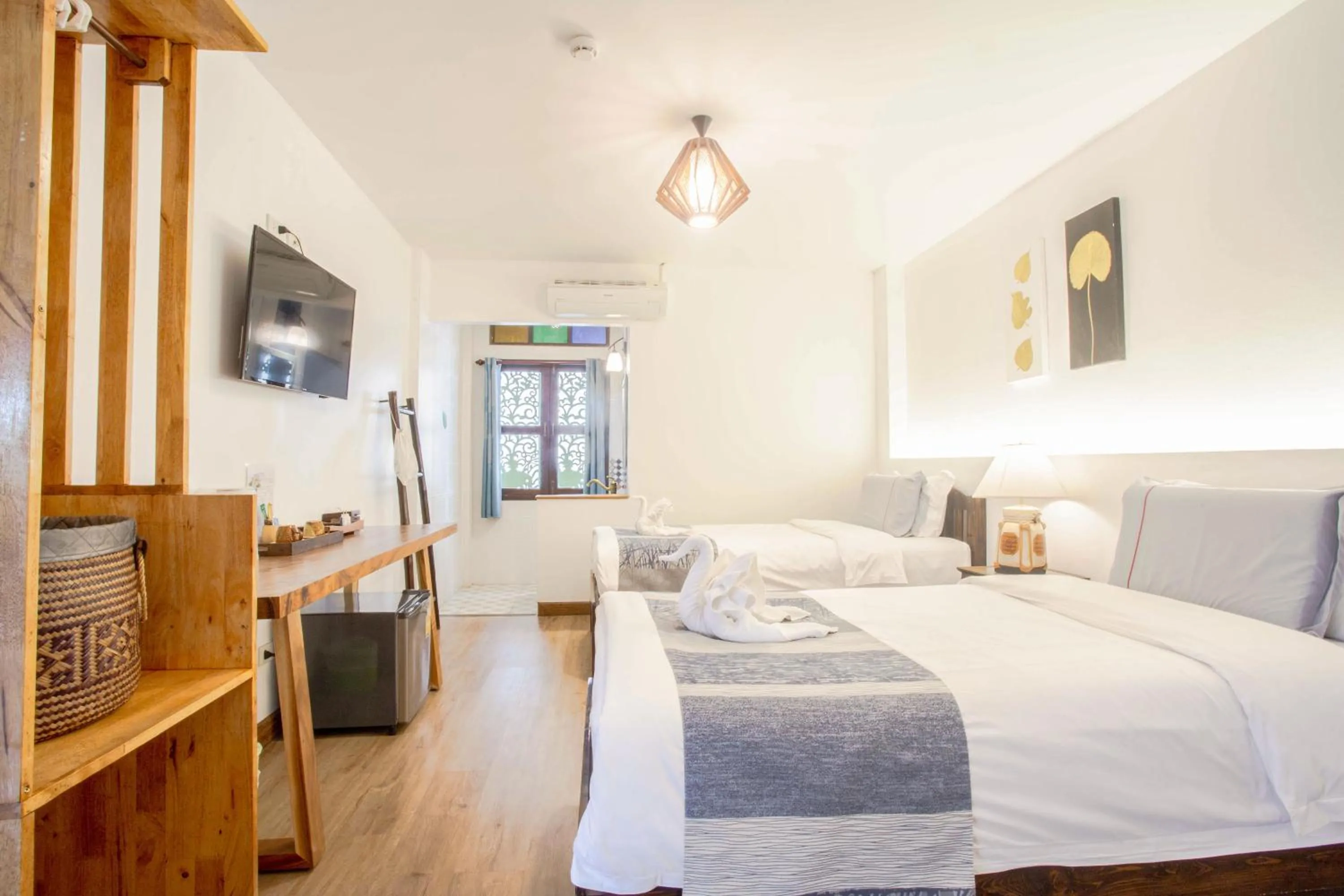 Bed in Hetai Boutique Hotel