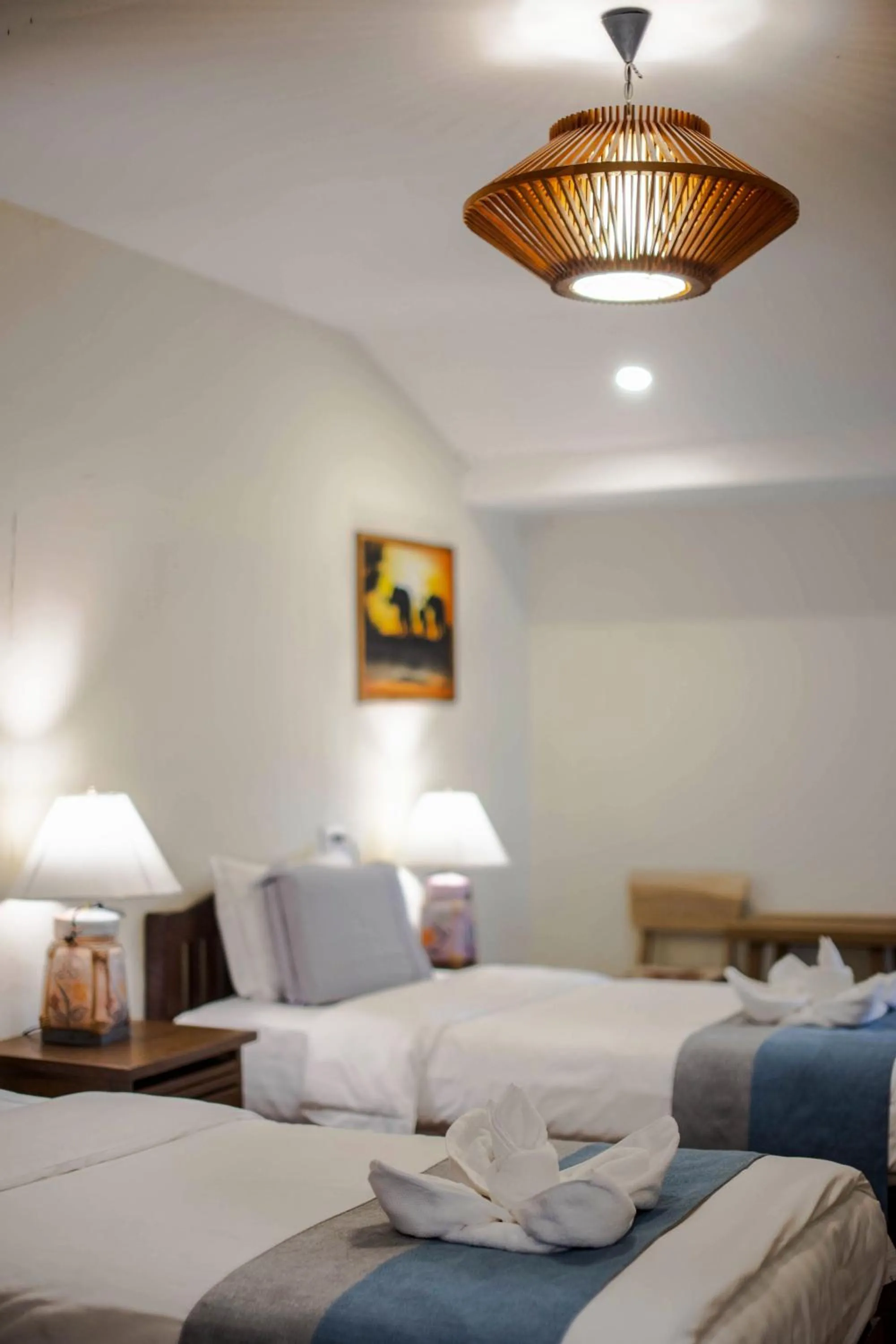 Bed in Hetai Boutique Hotel