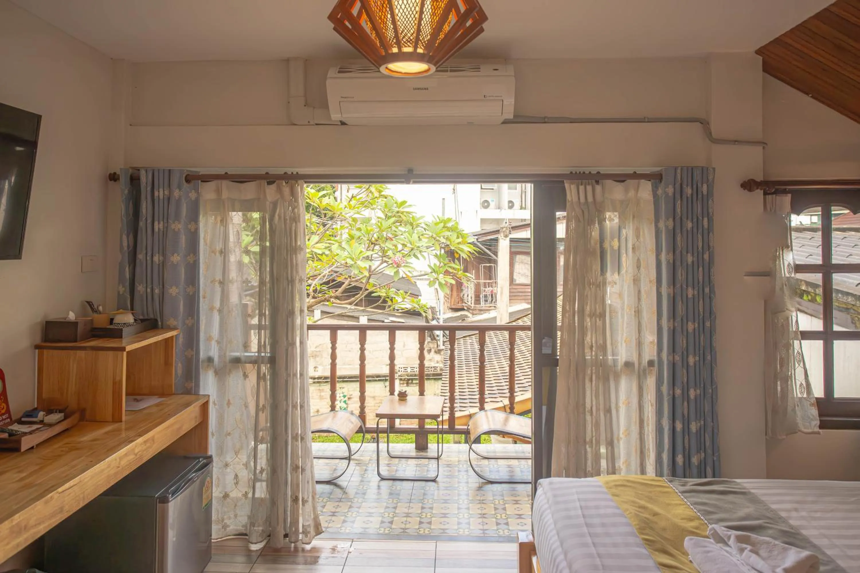 Bed in Hetai Boutique Hotel