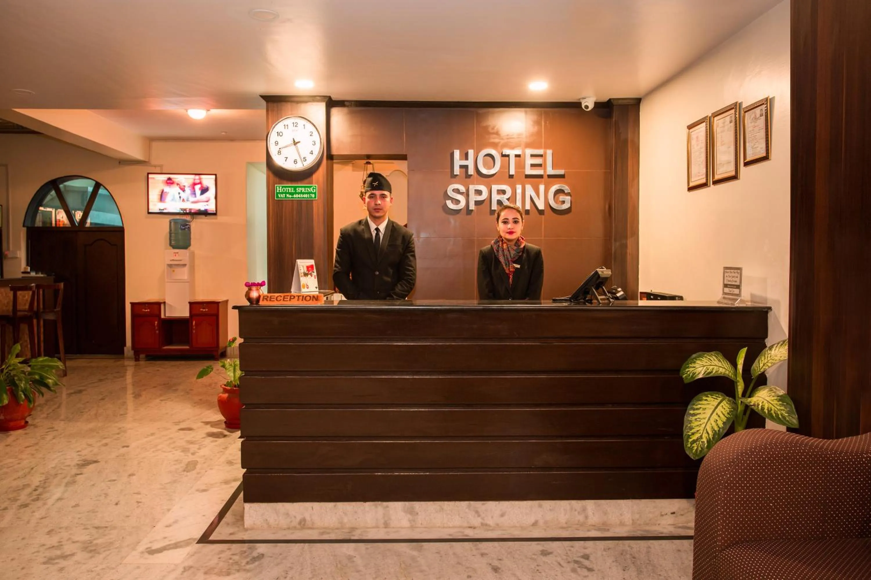Lobby or reception in Hotel Spring