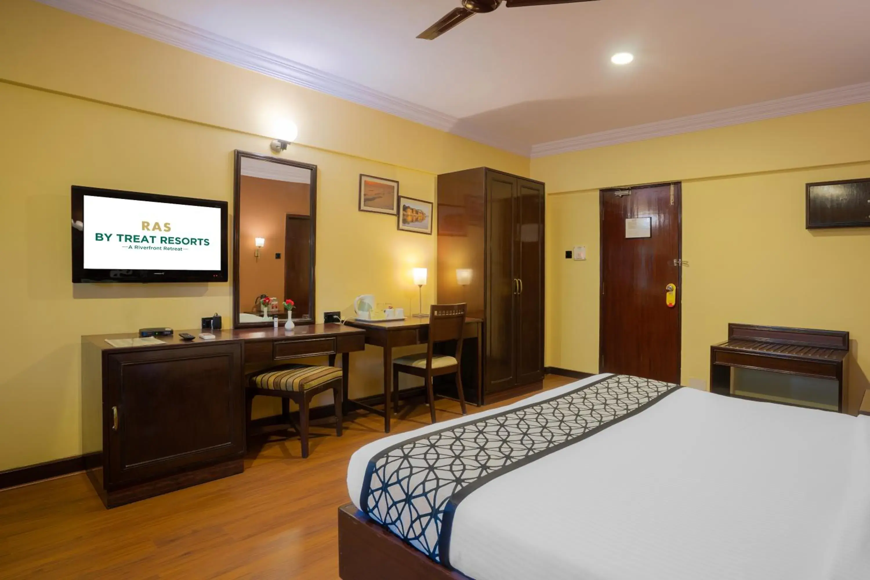 Executive Room with Balcony - single occupancy in Ras Resort By Treat Silvassa Executive Room with Balcony - single occupancy in Ras Resort By Treat Silvassa