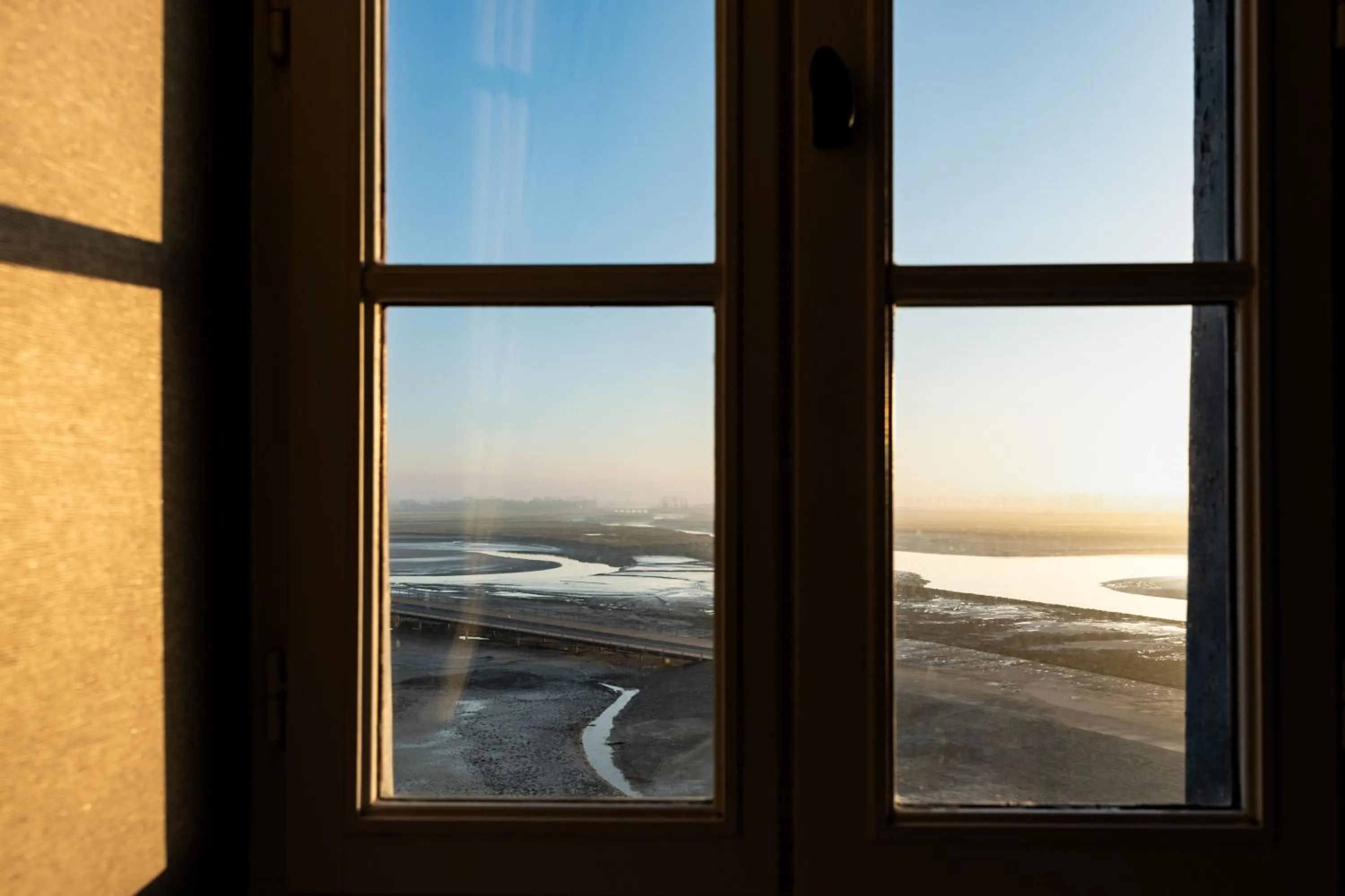 Sea view in La Mère Poulard