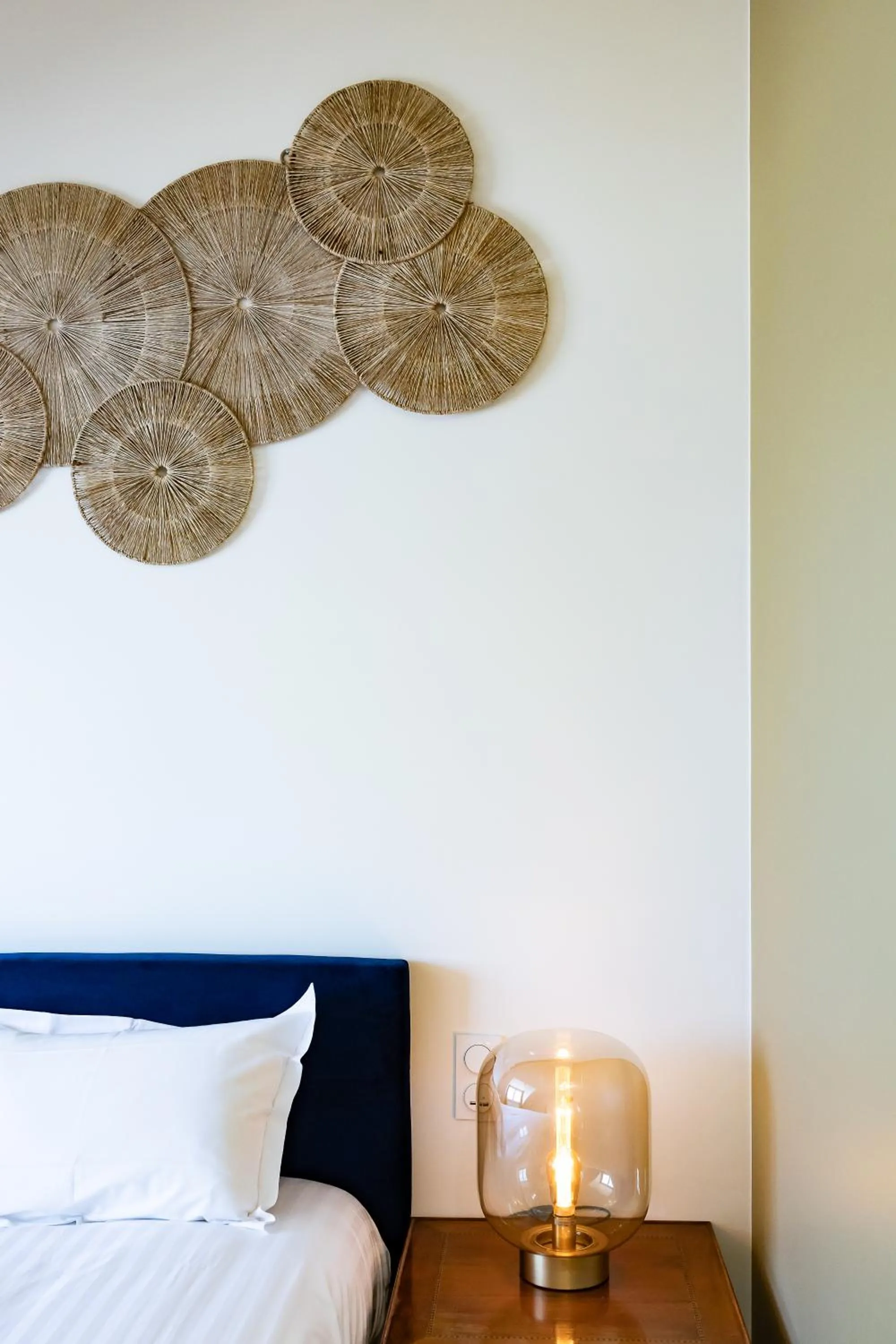 Decorative detail, Bed in La Mère Poulard