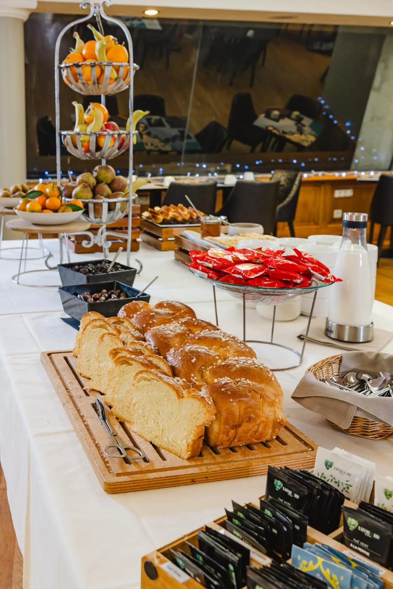 Buffet breakfast in Le Relais Saint Michel