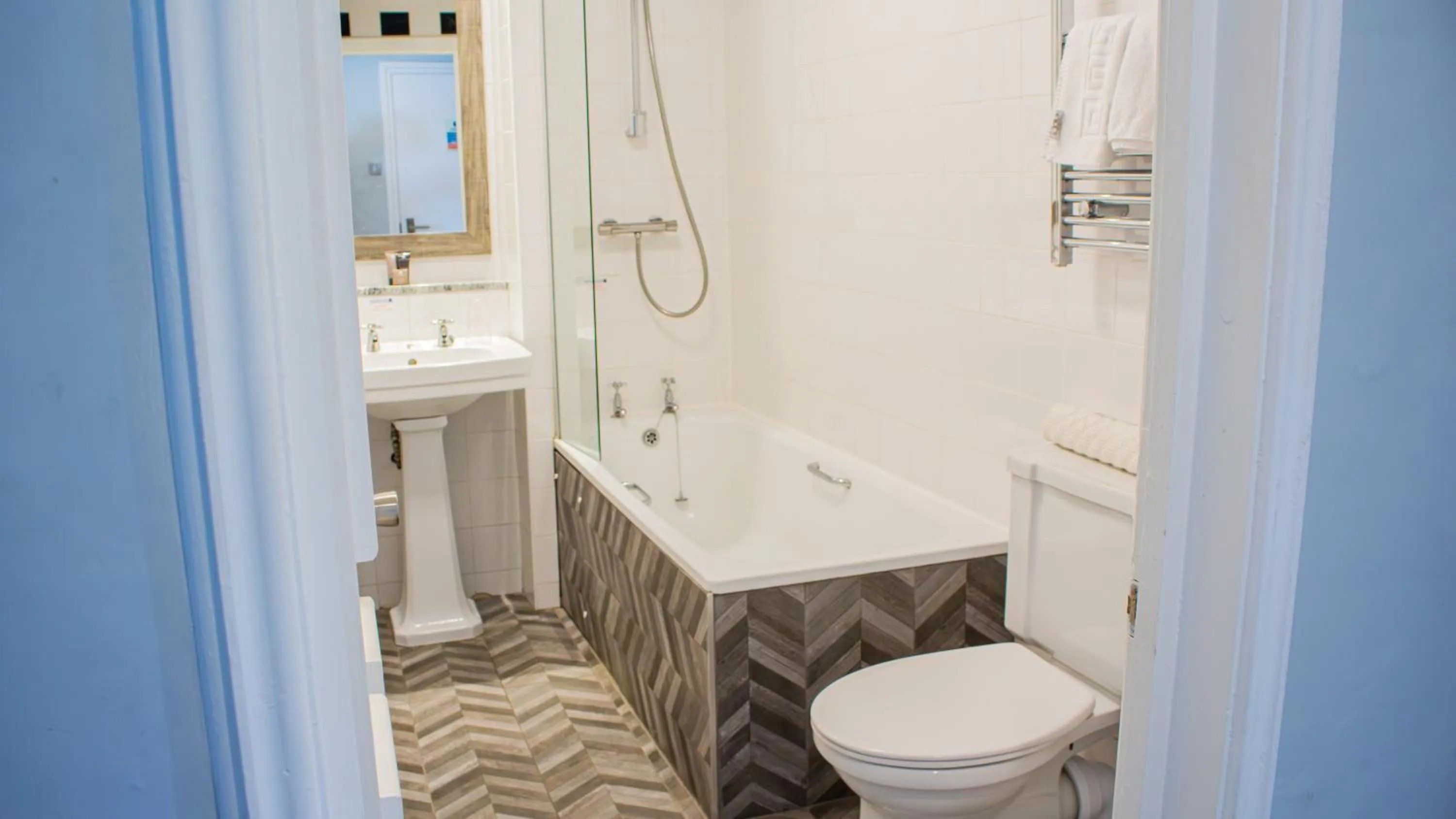 Bathroom in Manor House Hotel