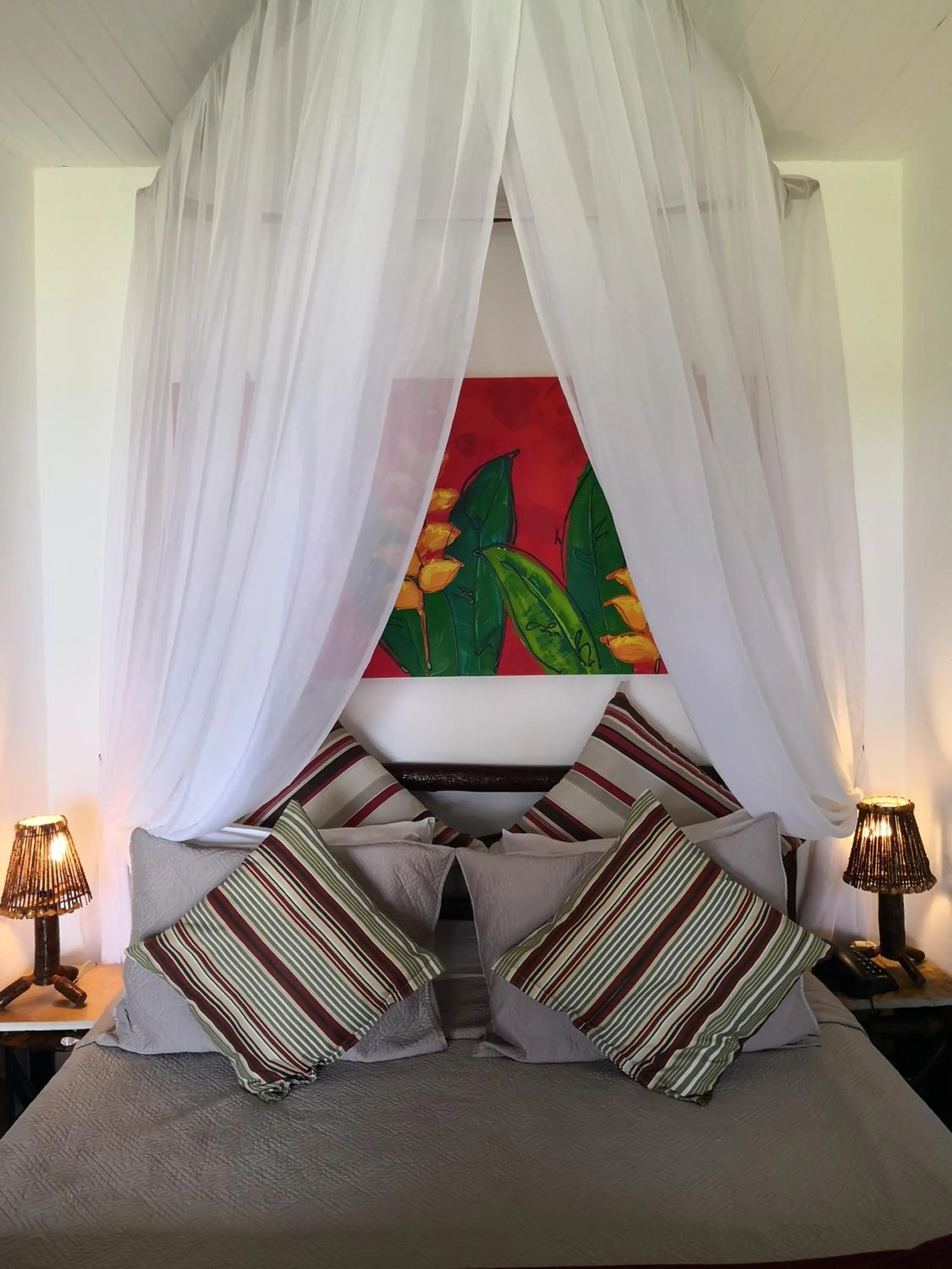 Bed in Hotel Rede Beach