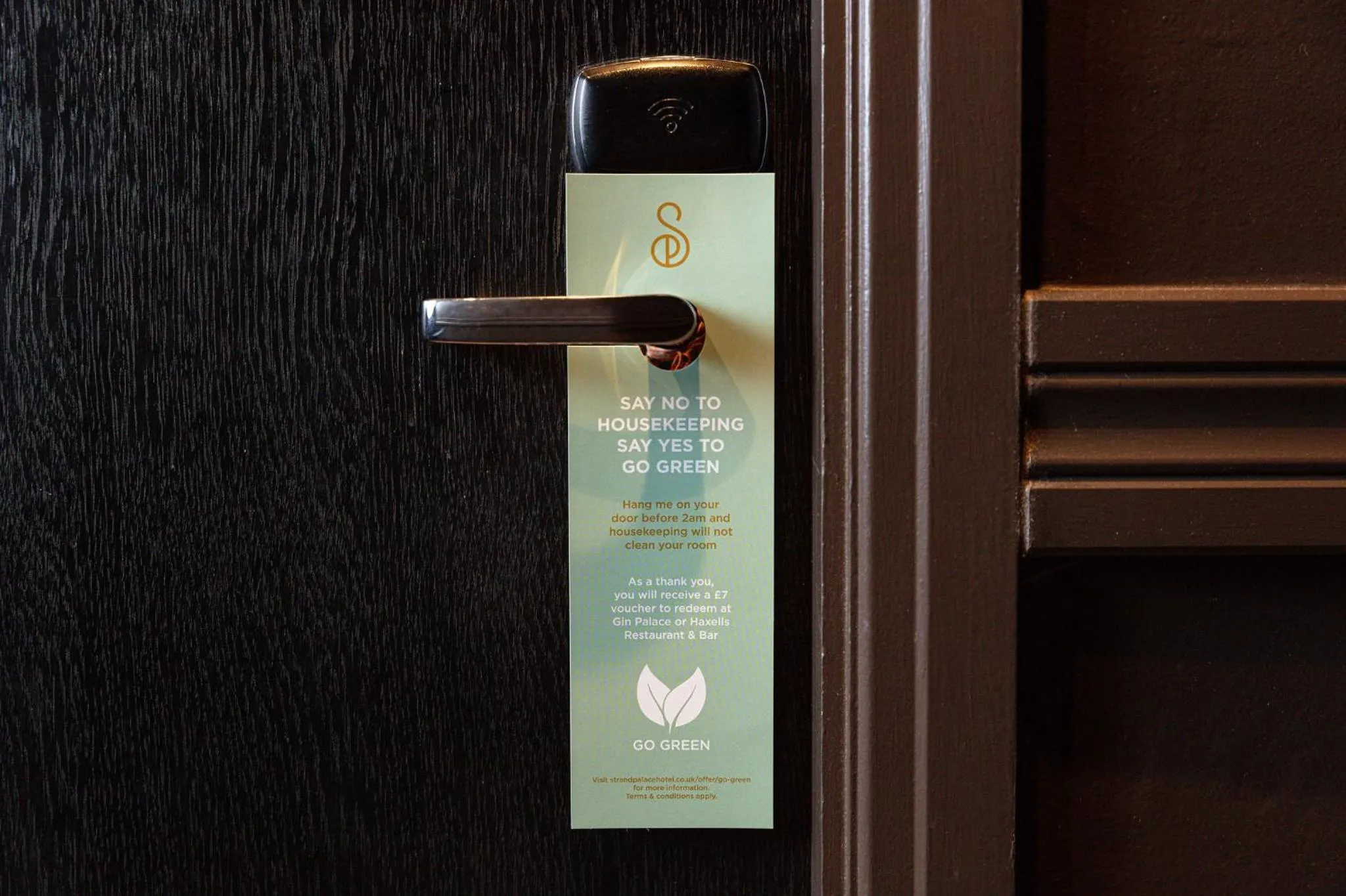 Bedroom in Strand Palace