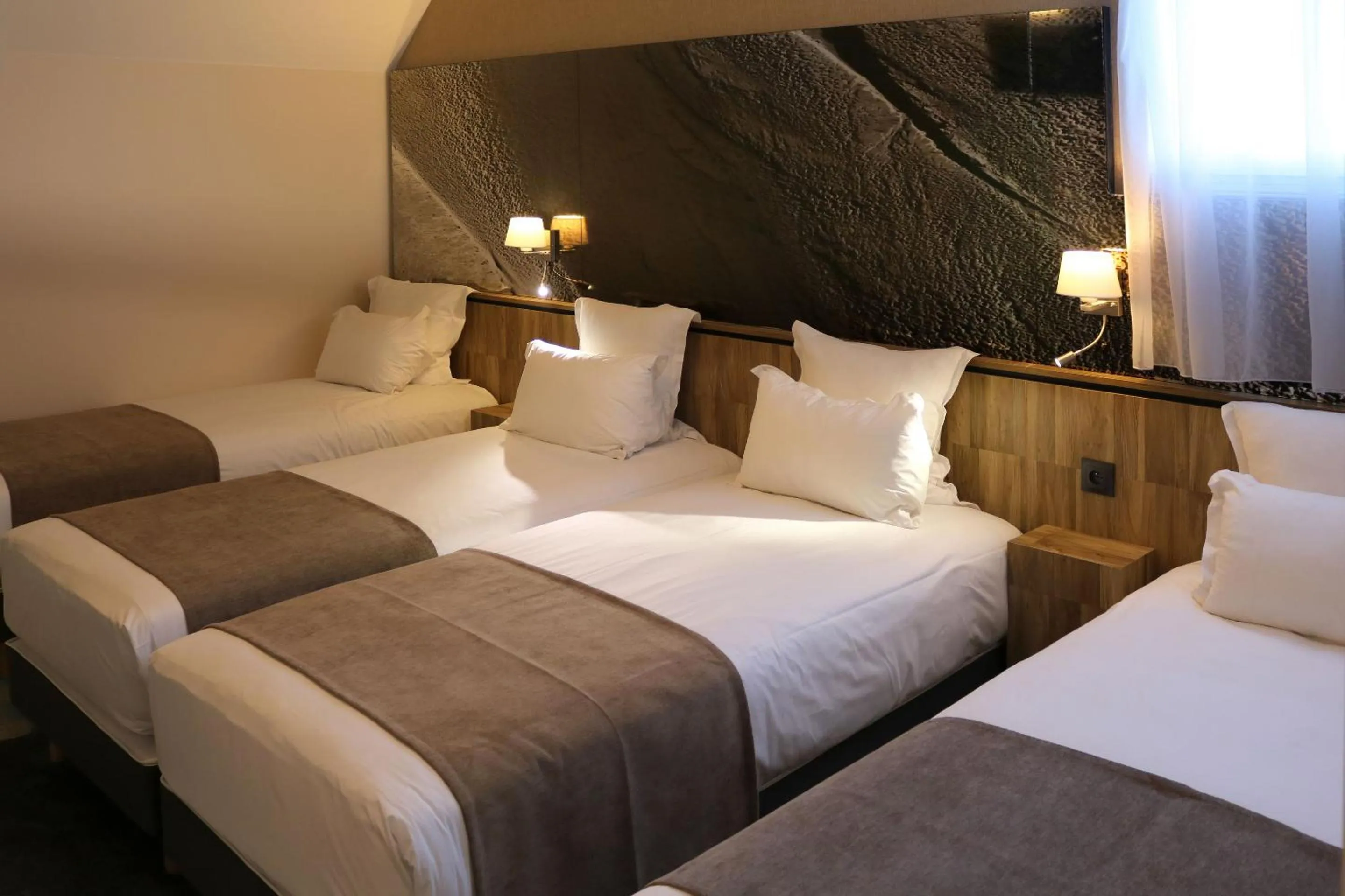 Bedroom, Bed in Le Saint Aubert